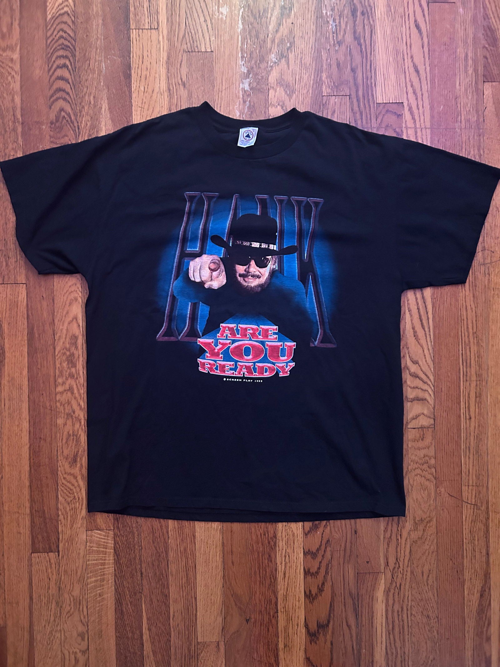 1999 Hank Jr Are Your Ready Tour Tee Size - XL - LFDW