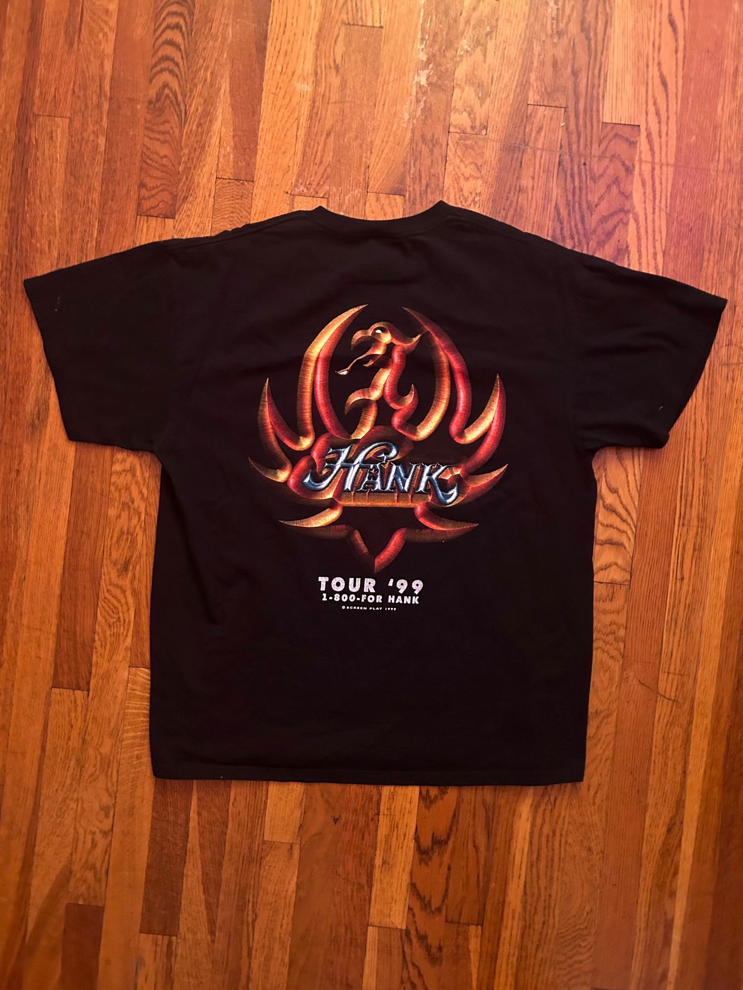 1999 Hank Jr Are Your Ready Tour Tee Size - XL - LFDW