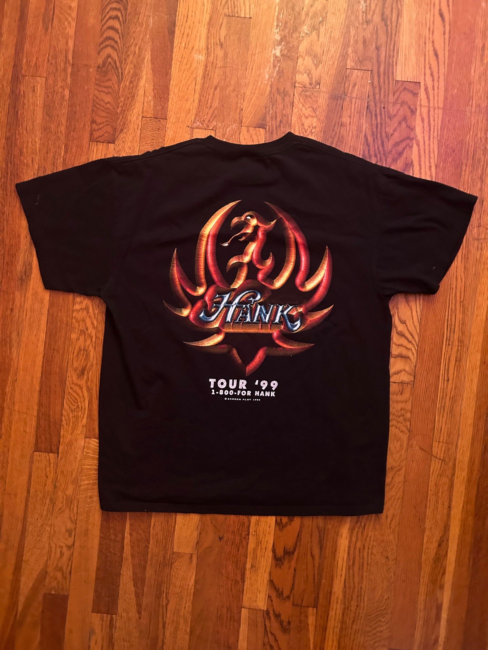 1999 Hank Jr Are Your Ready Tour Tee Size - XL - LFDW
