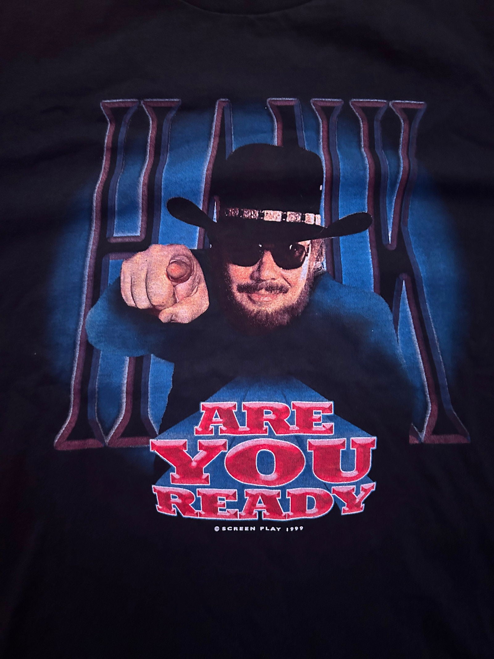 1999 Hank Jr Are Your Ready Tour Tee Size - XL - LFDW