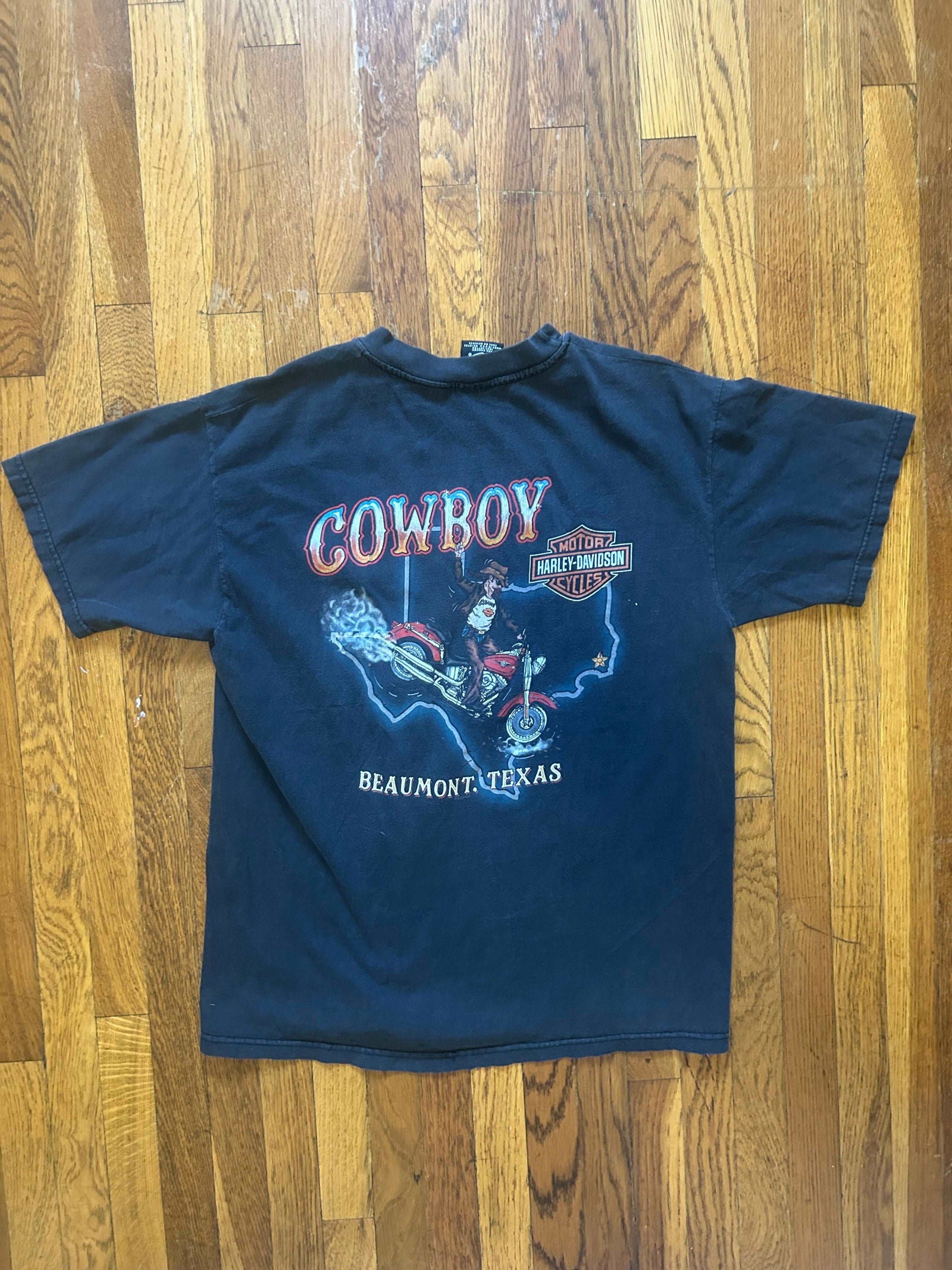 1999 Harley Cowboy Tee Size - Large - LFDW
