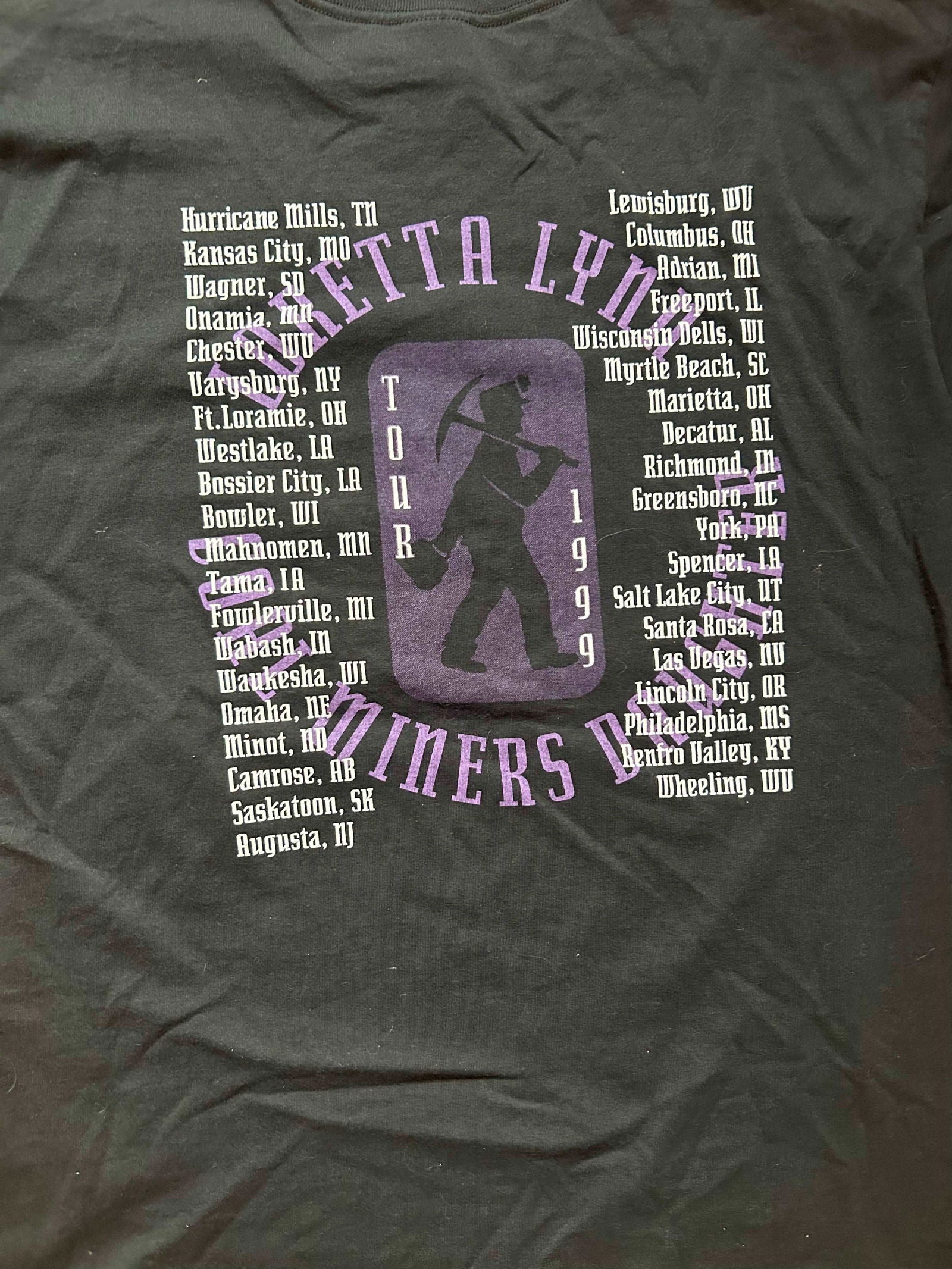 1999 Loretta Lynn Tour Shirt Size - L - LFDW