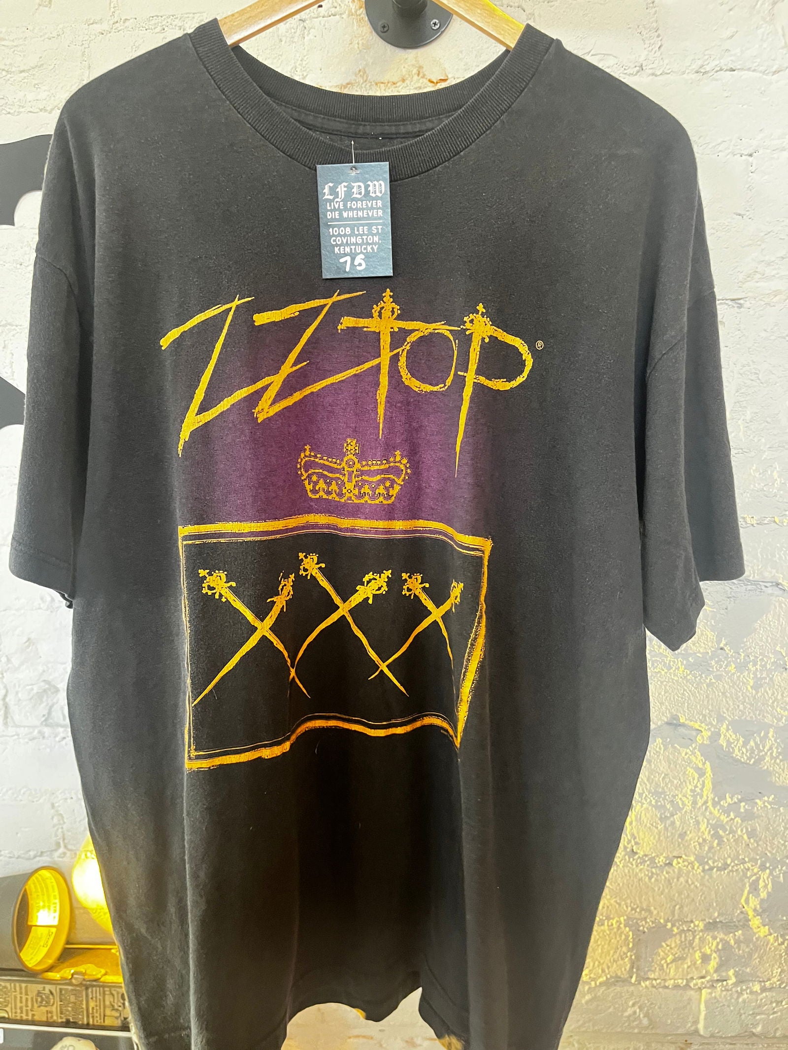 1999 ZZ Top Tour Shirt Size-XL - LFDW