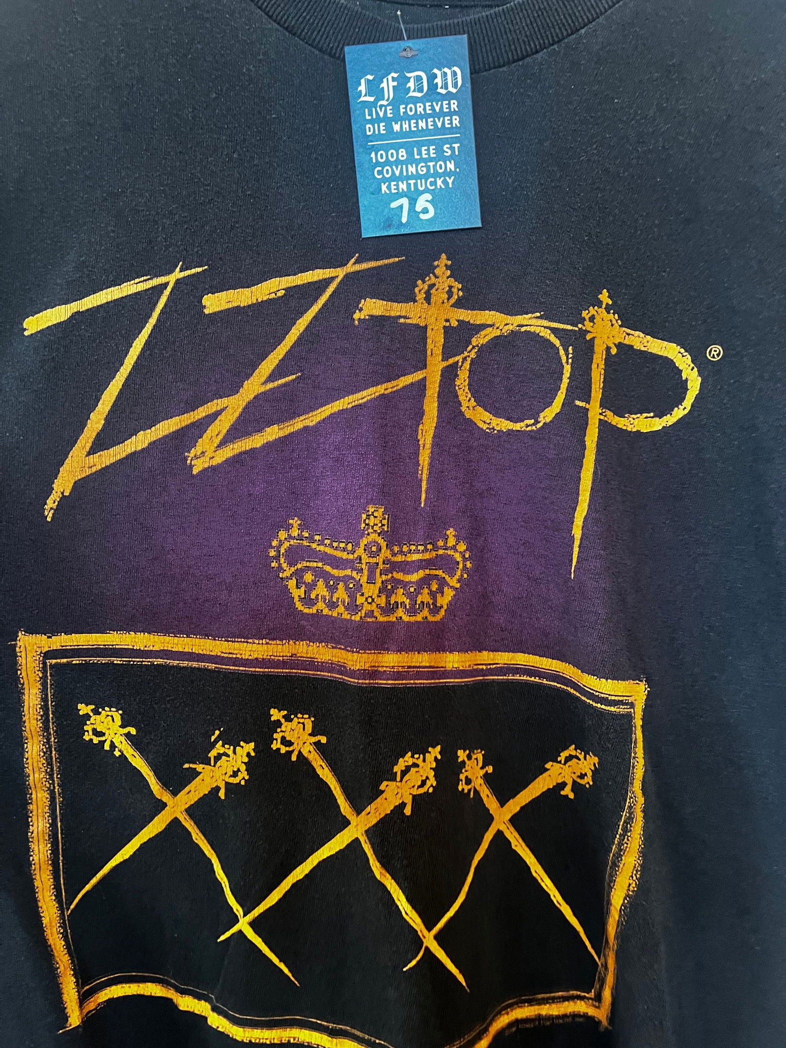 1999 ZZ Top Tour Shirt Size-XL - LFDW