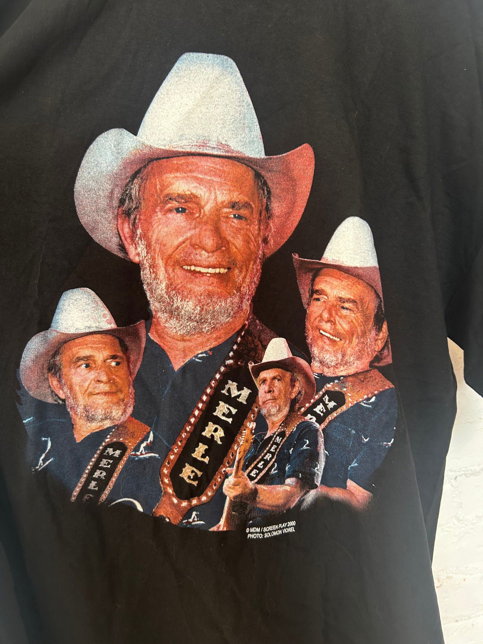 2000 Merle Haggard Country Music Living Legend Tee Size - XL - LFDW