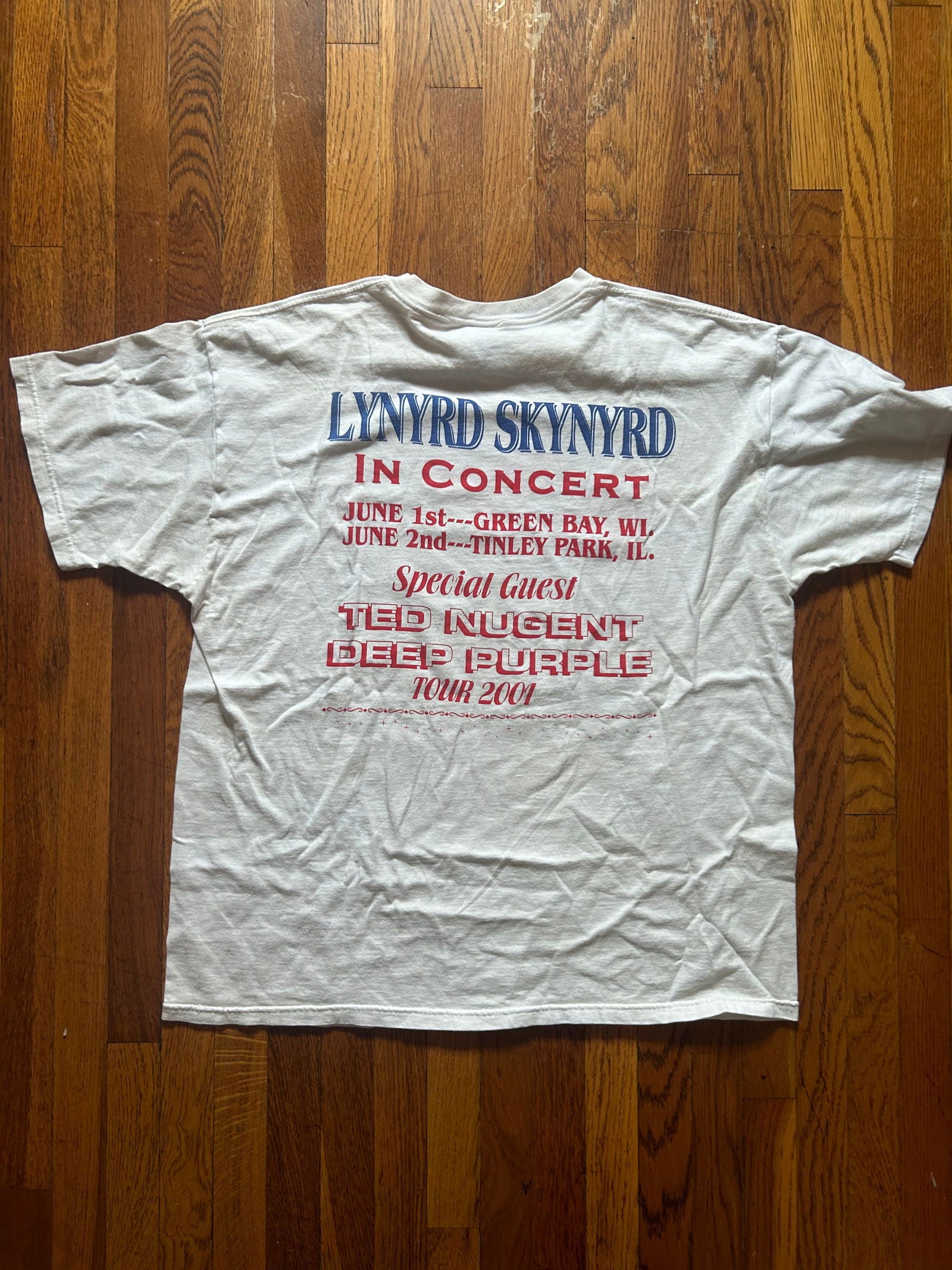 2001 Skynyrd Your Tee Size-XL - LFDW