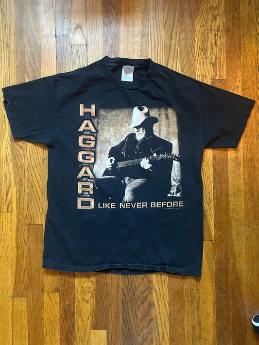 2003 Merle Haggard Tee Size-Large - LFDW