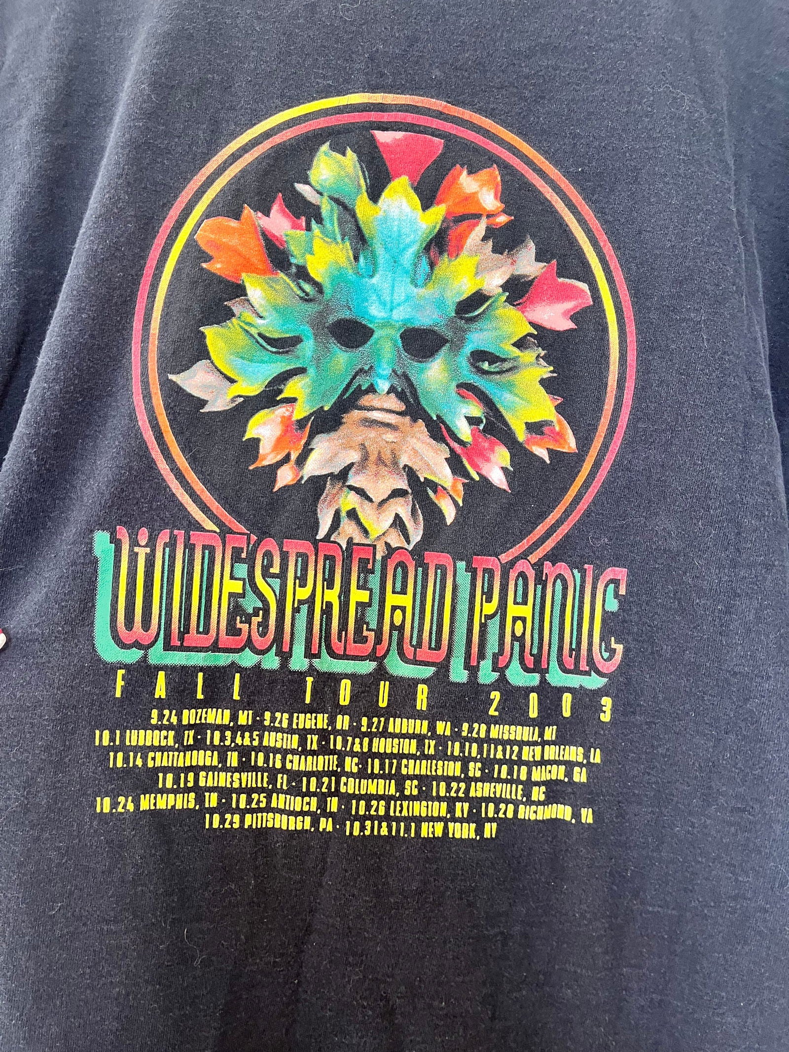 2003 Widespread Panic Tour Tee Size- 2XL - LFDW