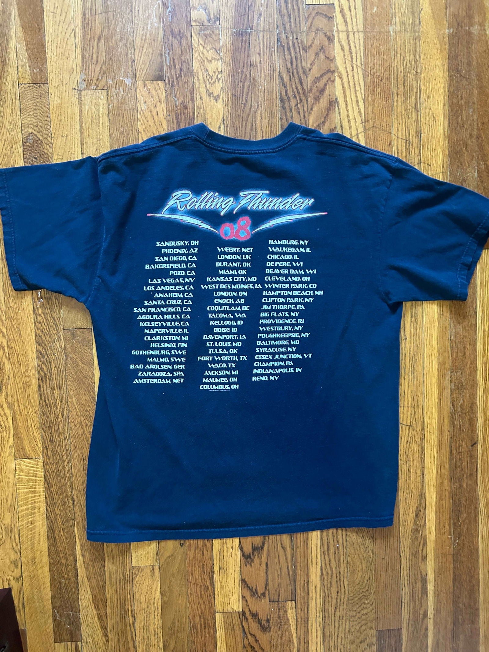 2008 Ted Nugent Tour Tee Size - XL - LFDW