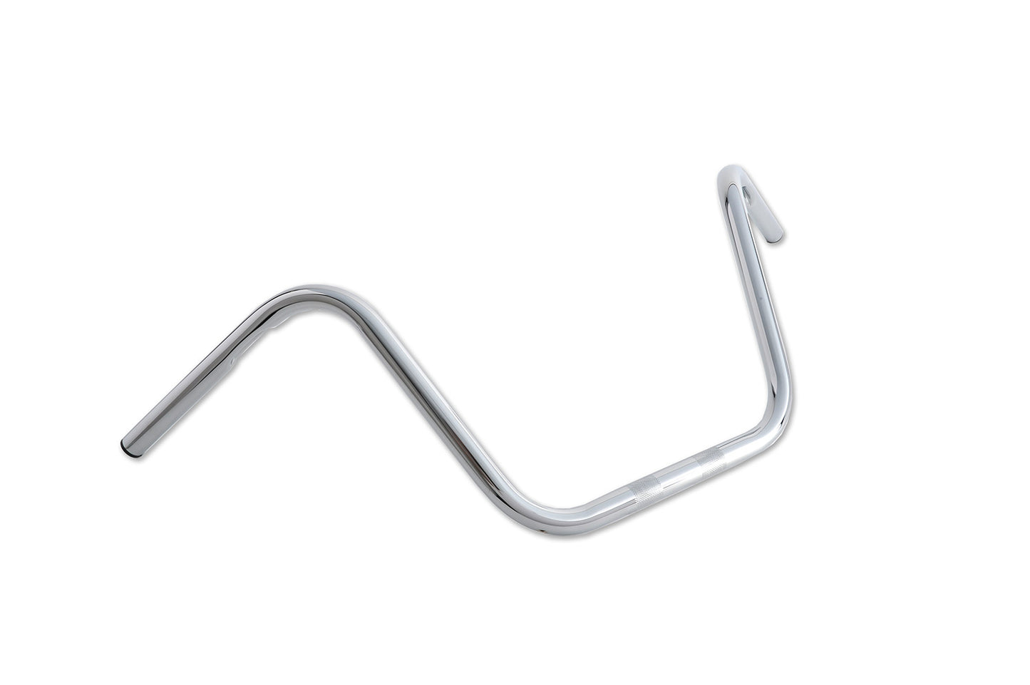 12" Ape Hanger Handlebars with Indents Chrome