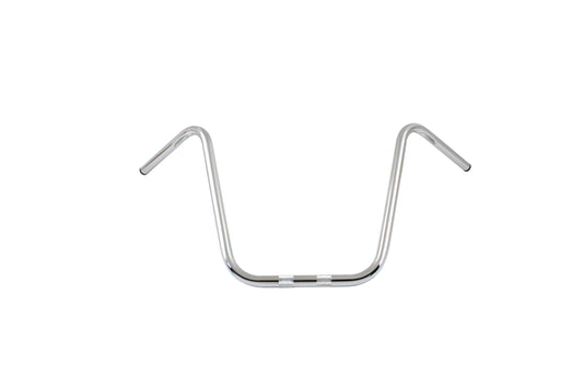 16" Ape Hanger Handlebar with Indents Chrome