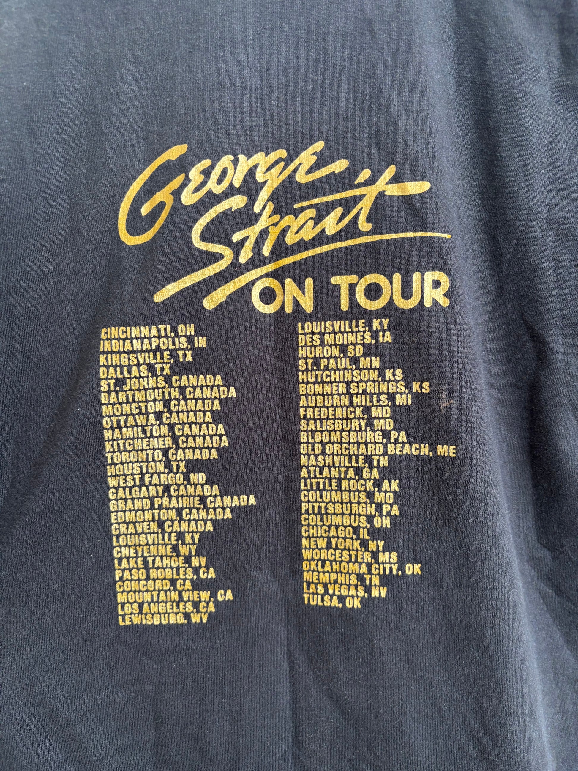 80’s George Strait Tee size- M LFDW