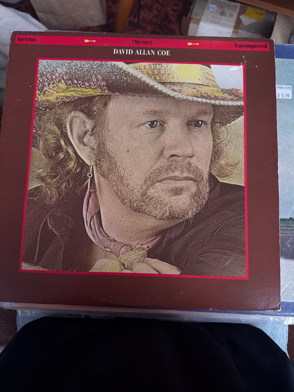David Allan Coe Invictus Means Unconquered Record LFDW