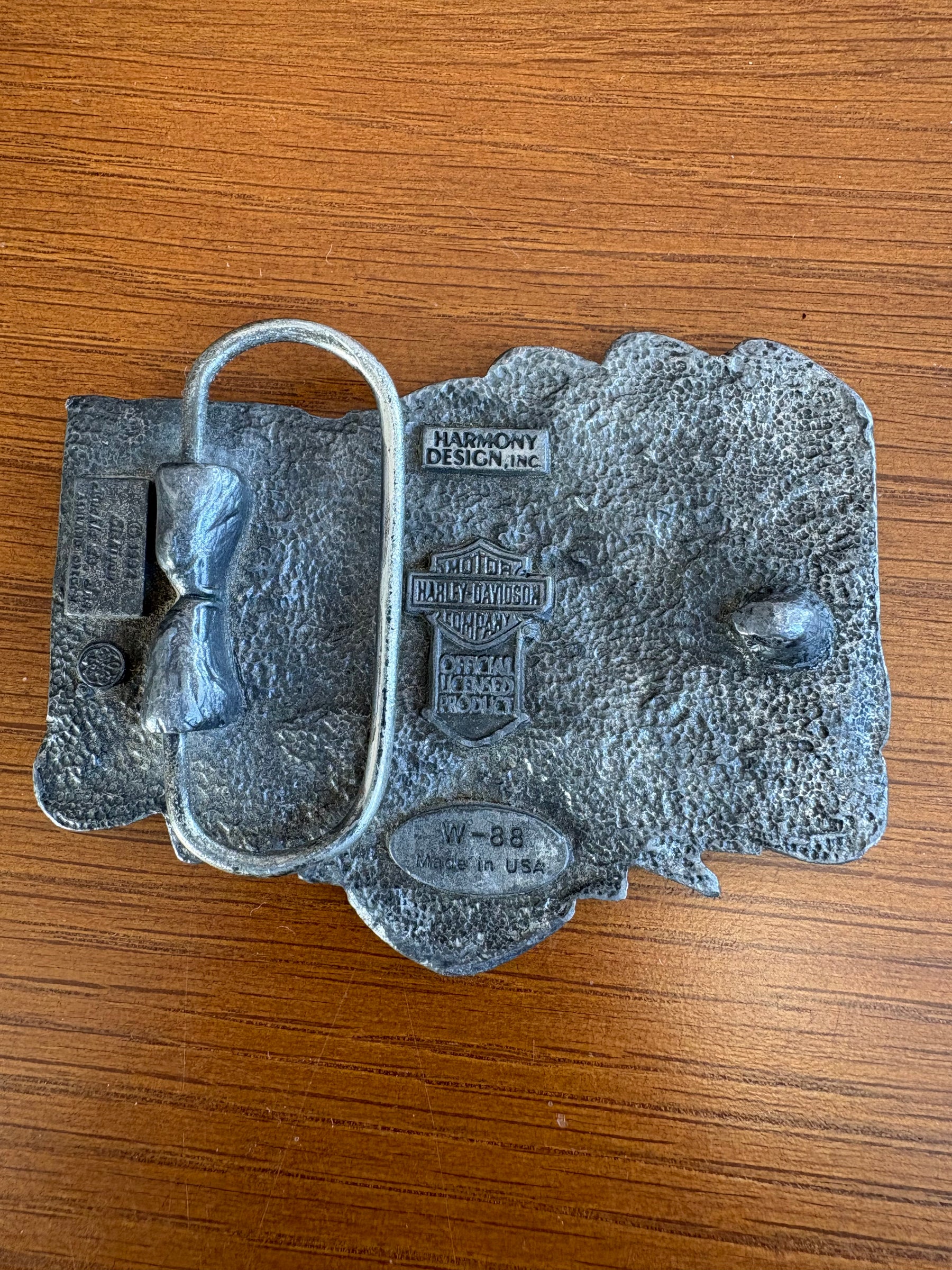92 Harley Davidson Belt Buckle LFDW