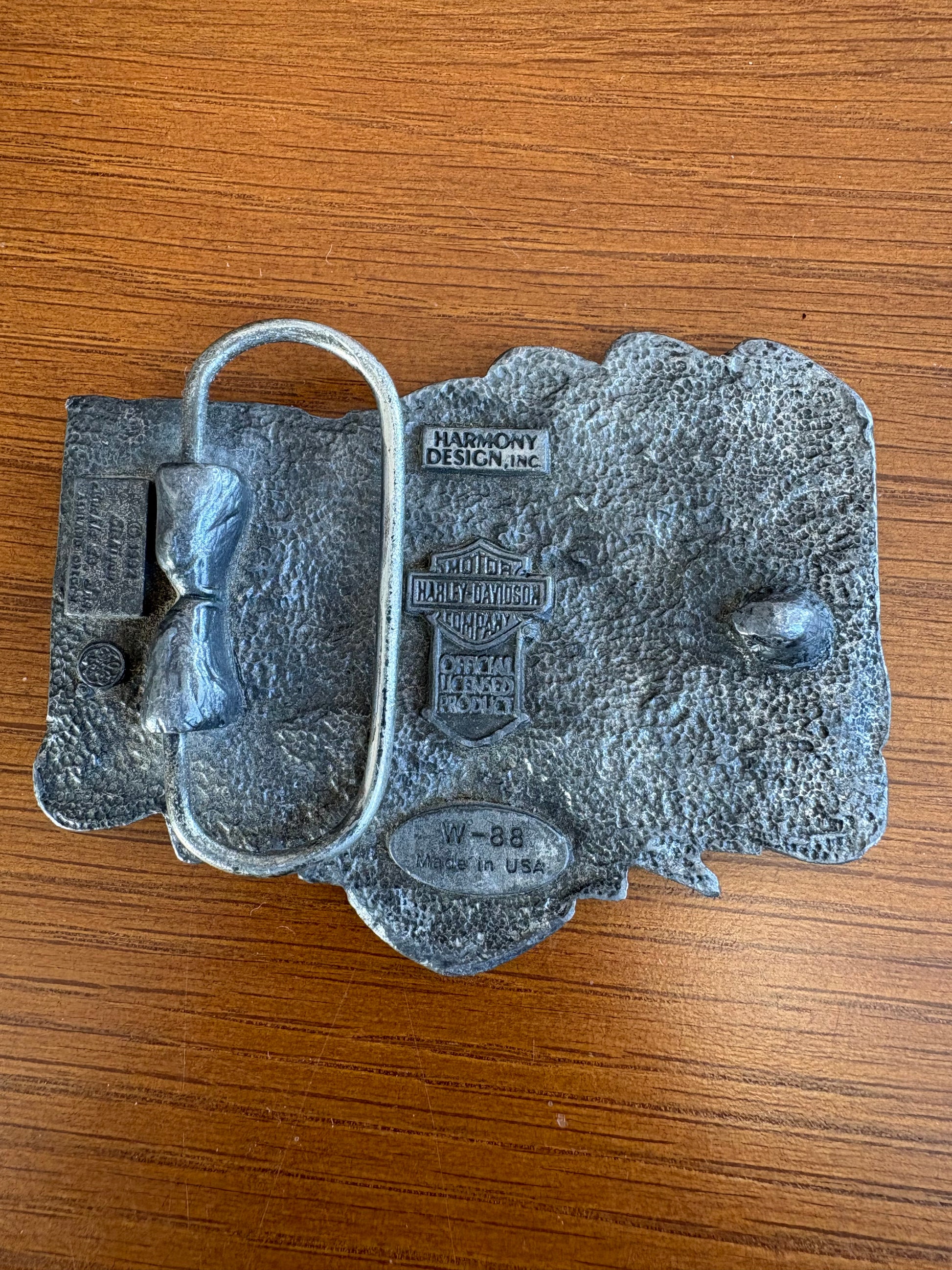 92 Harley Davidson Belt Buckle LFDW