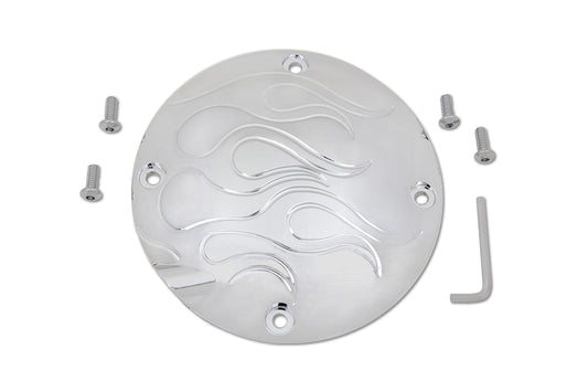 Flame Clutch Inspection Cover Chrome