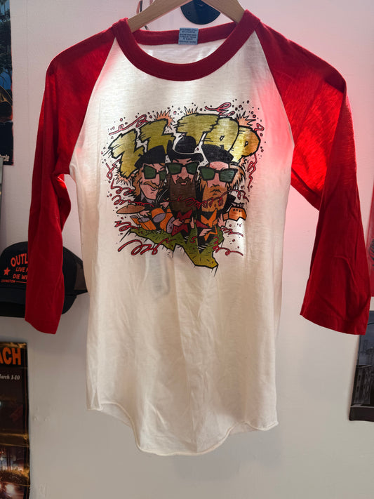 1981 Dusty Hill Personal Collection ZZ Top Caricature Tee Size-S LFDW