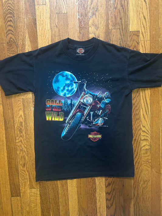 1992 Harley Call of the Wild Tee Size - L
