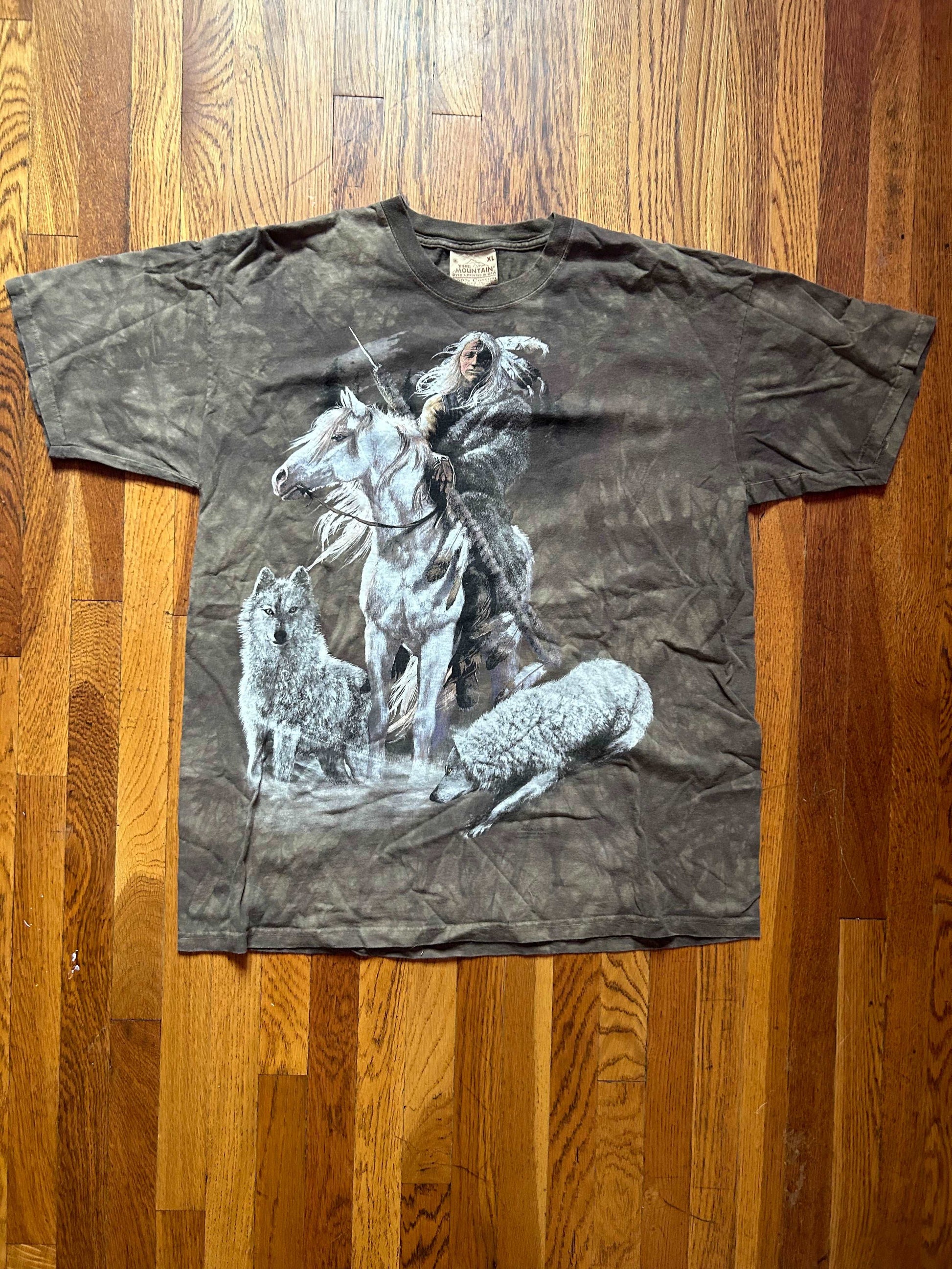 1990s The Mountain Indian Tee Size - XL