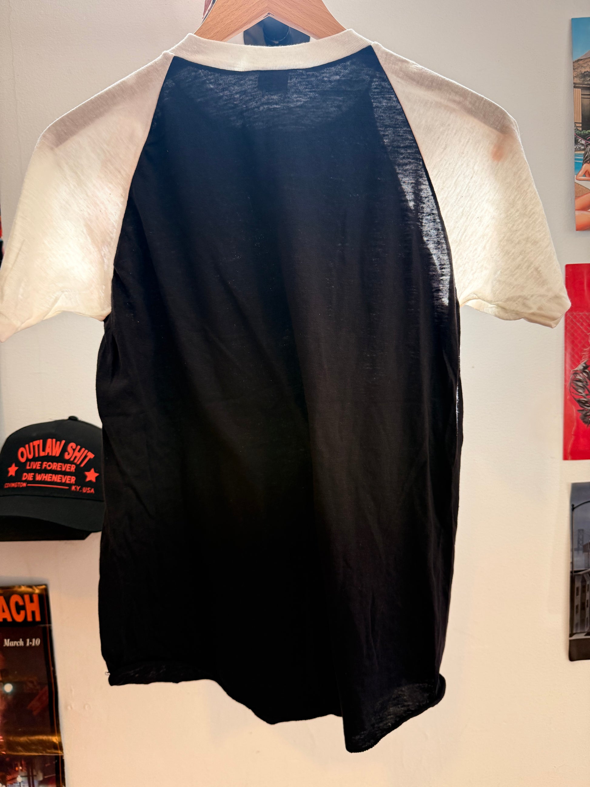 1981 Dusty Hill Personal Collection ZZ Top Road Crew Tee Size-M LFDW