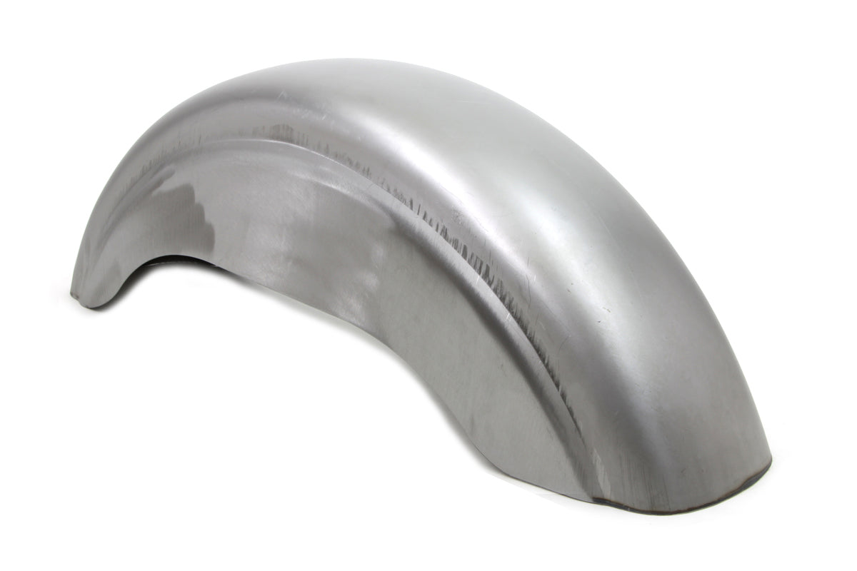 Rear Fender Bobbed Raw Steel