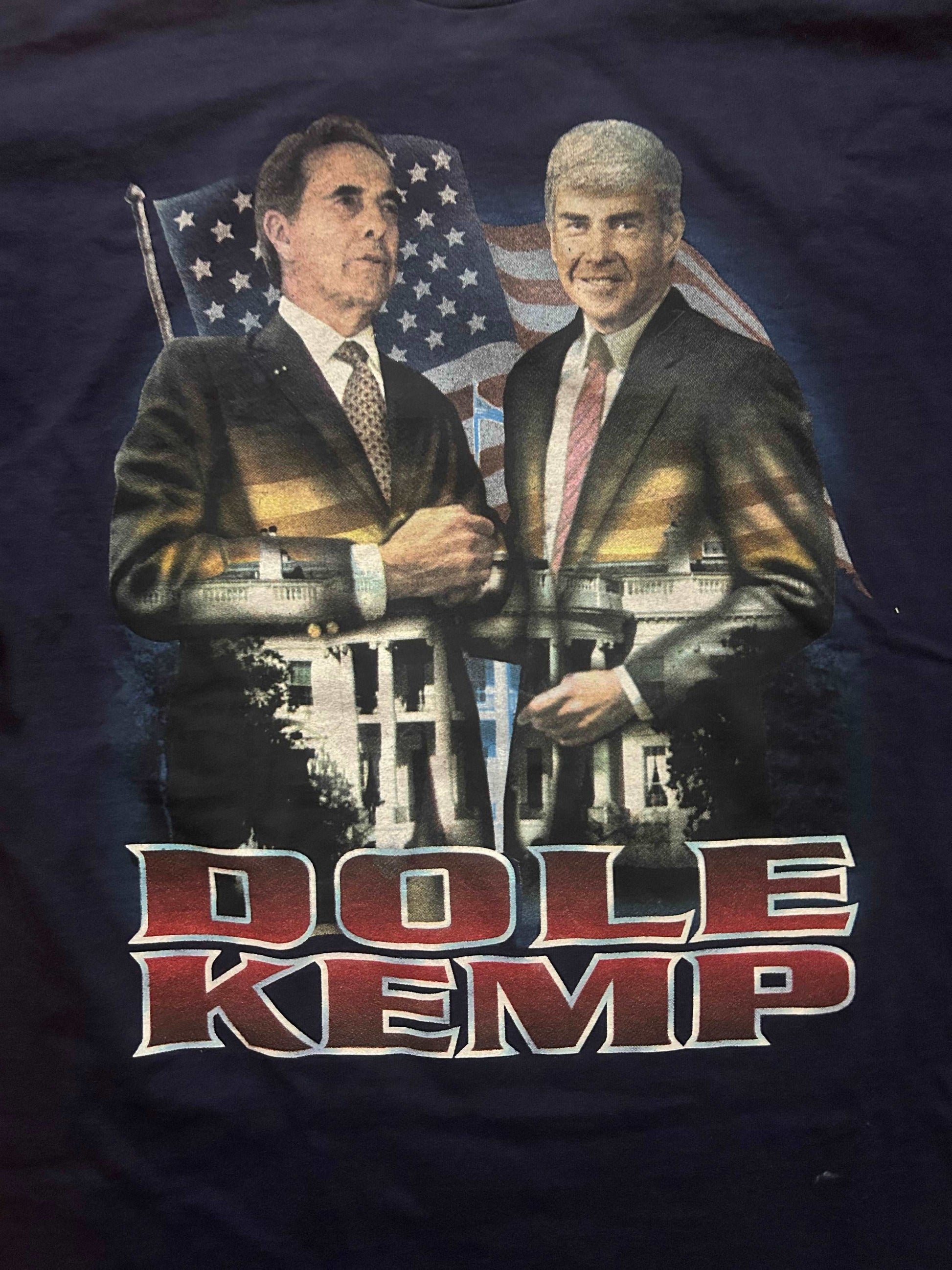 1996 Dole/Kemp Campaign Tee Size - L