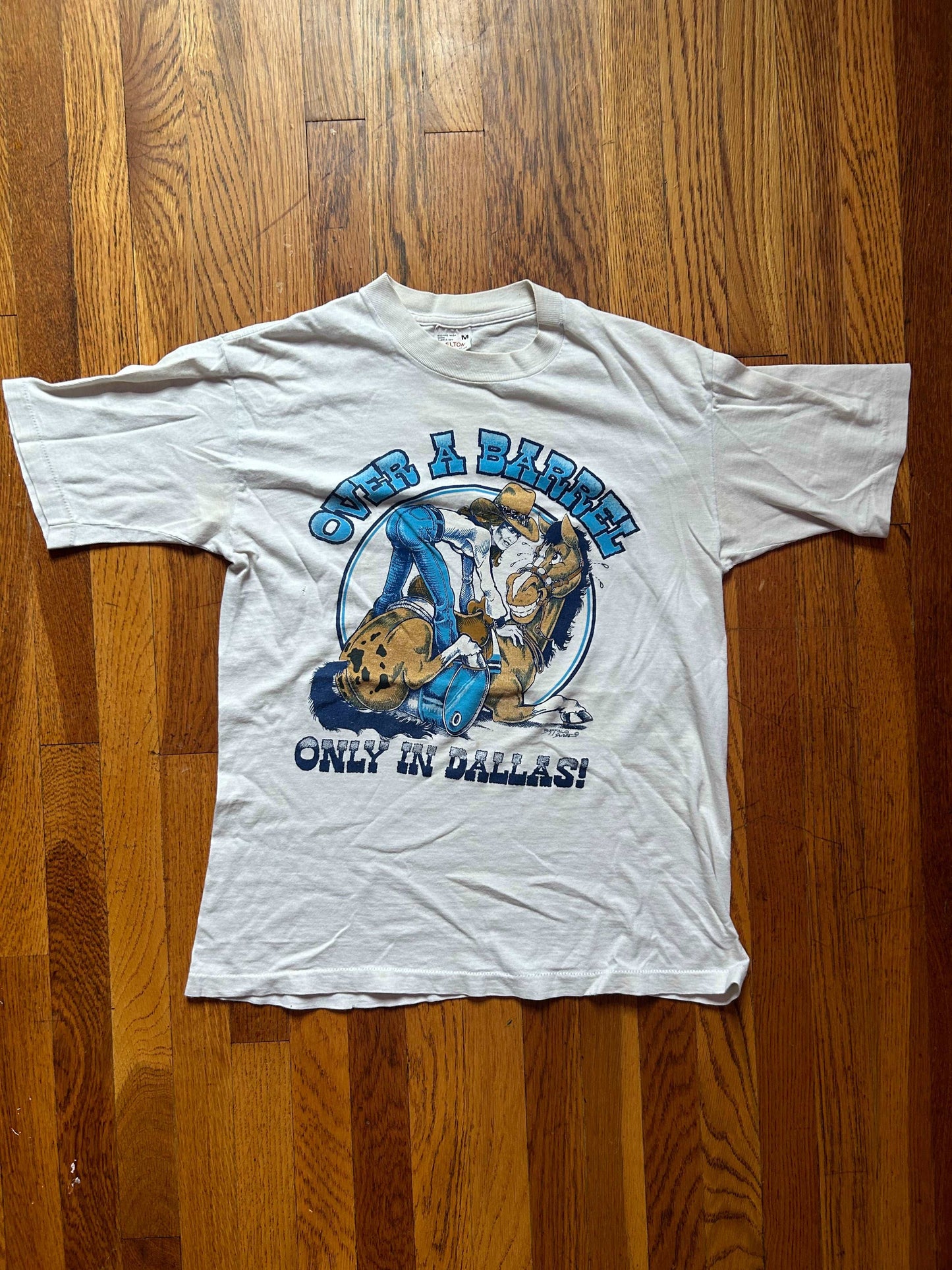 1970s Only In Dallas Tee Size - M