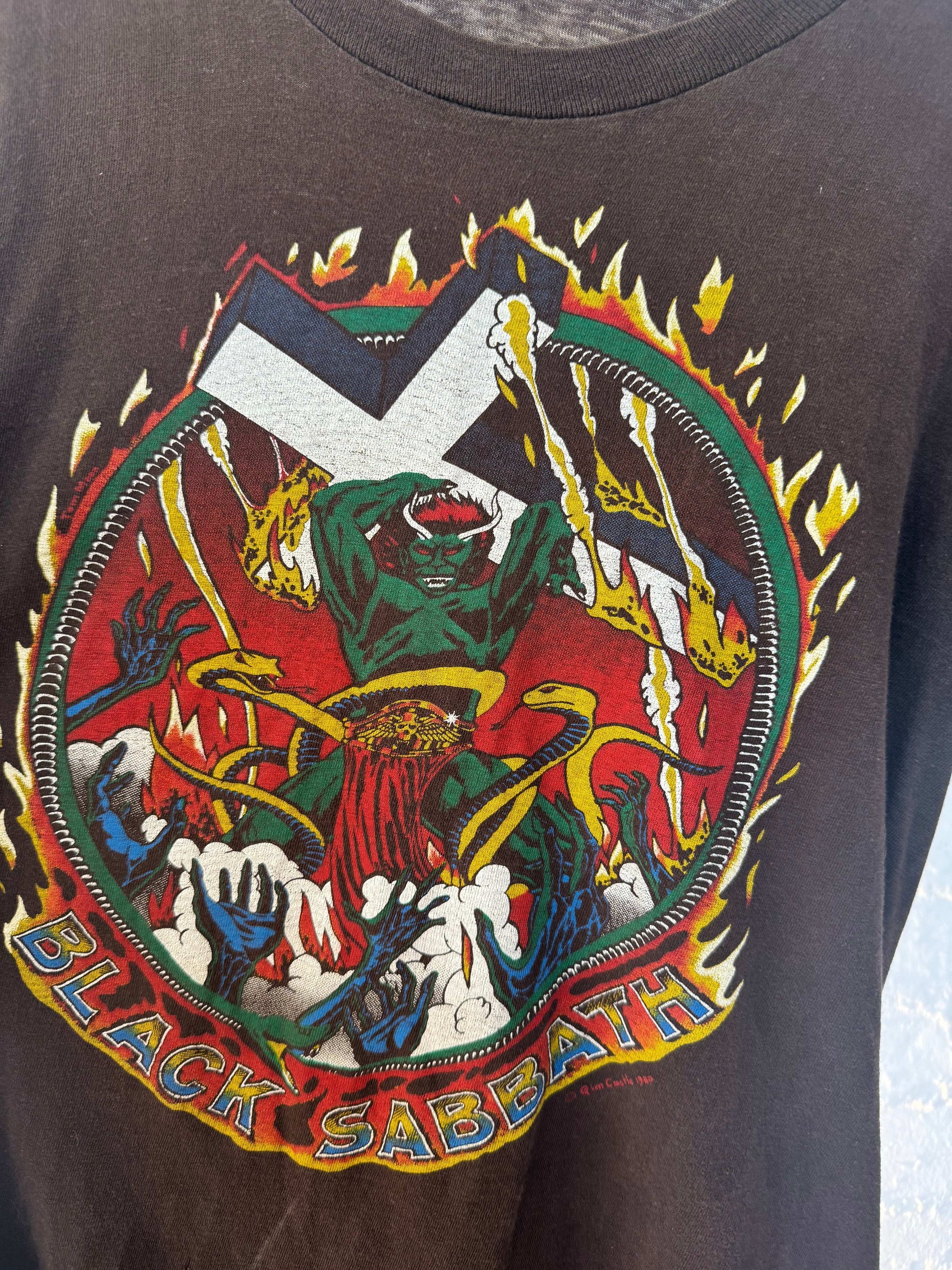 1980 Black Sabbath Heaven & Hell Tee Size - M LFDW