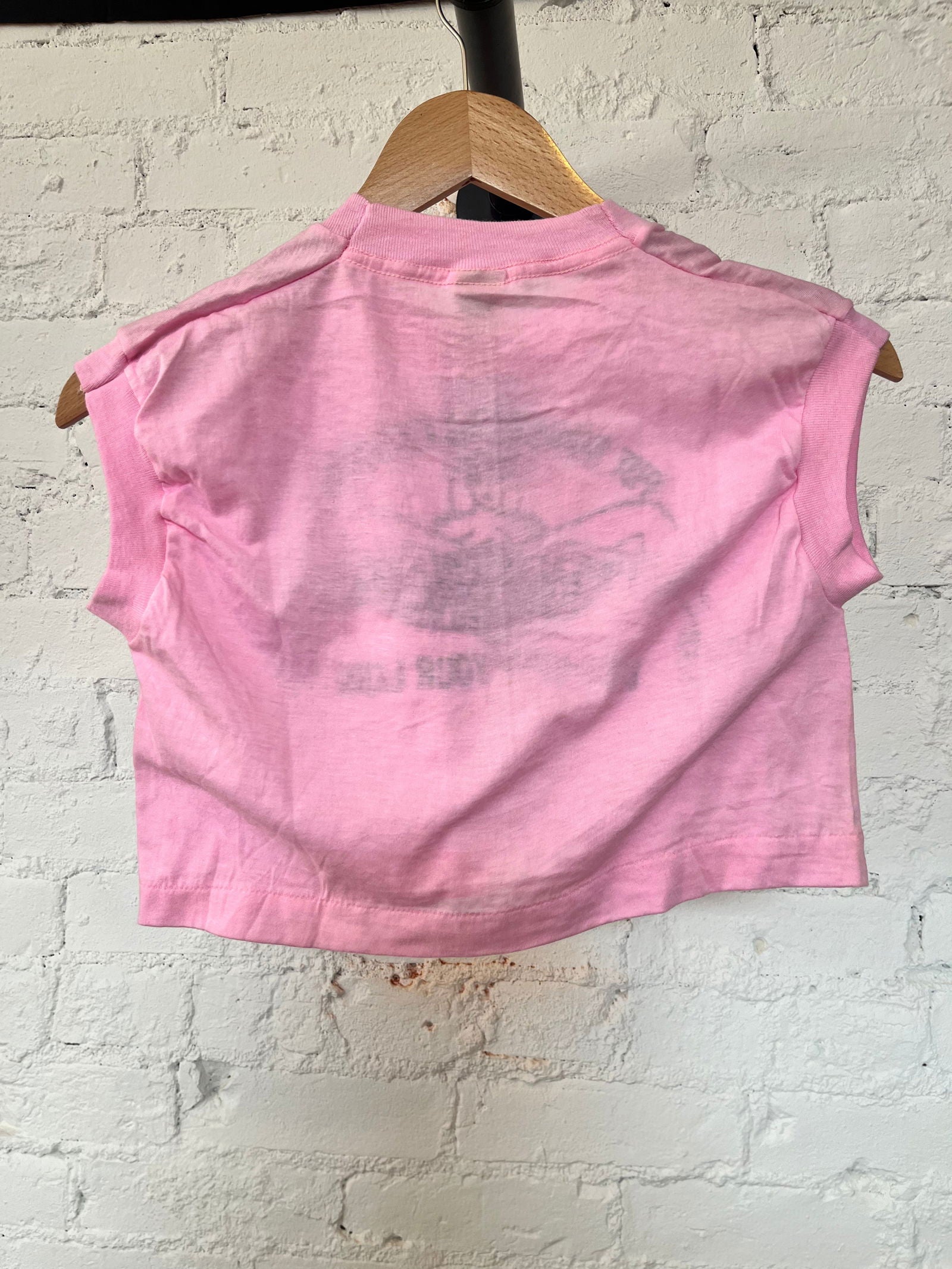 70’s Harley Davidson “Put Something Exciting Between Your Legs” Crop Top Size- S - LFDW