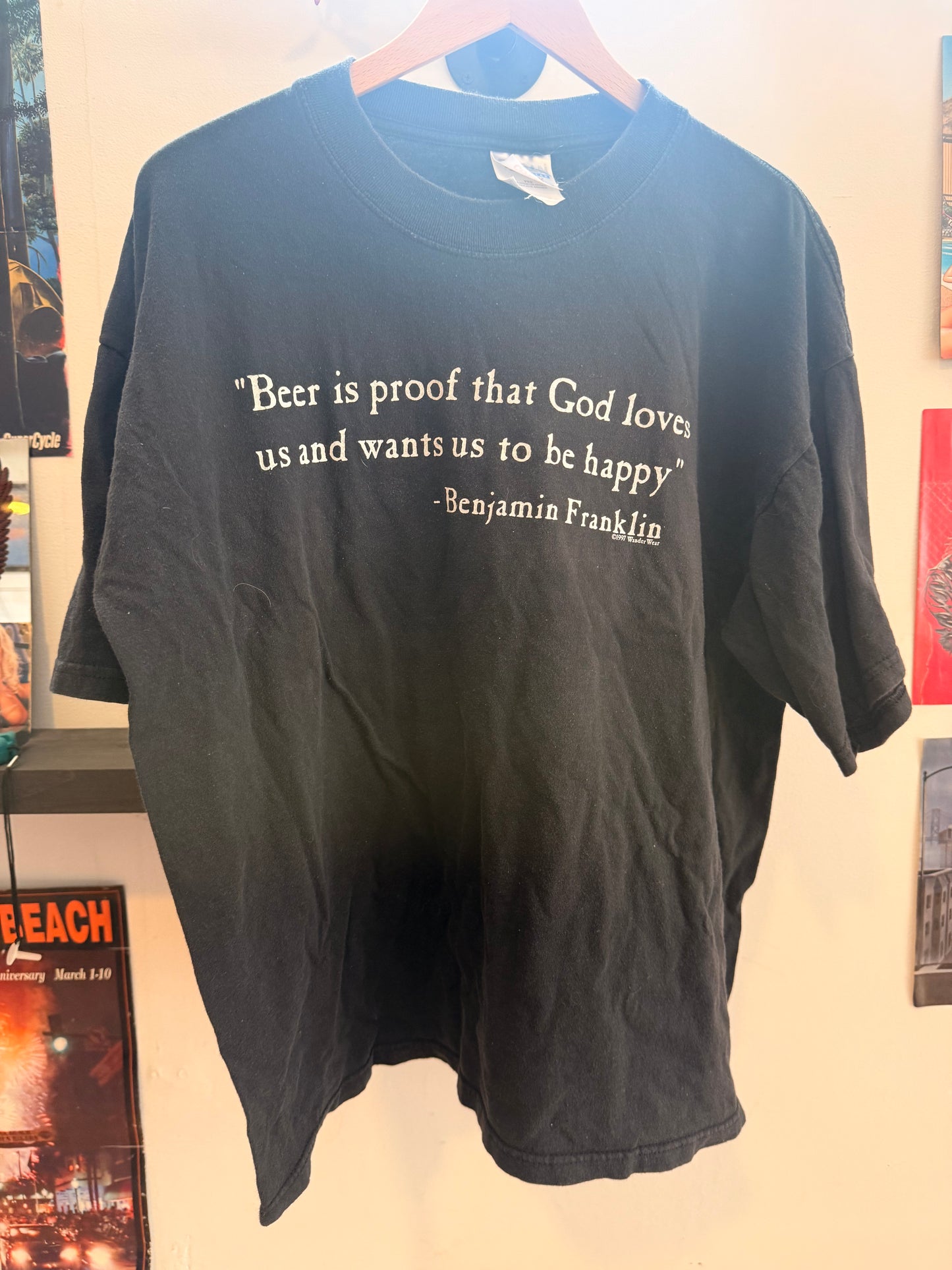 1997 “Beer is proof…” Tee Size-2XL LFDW