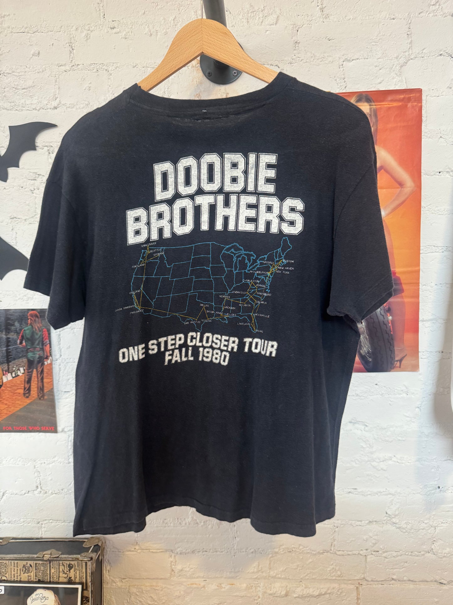 1980 Doobie Brothers Tour Tee Size - M/L