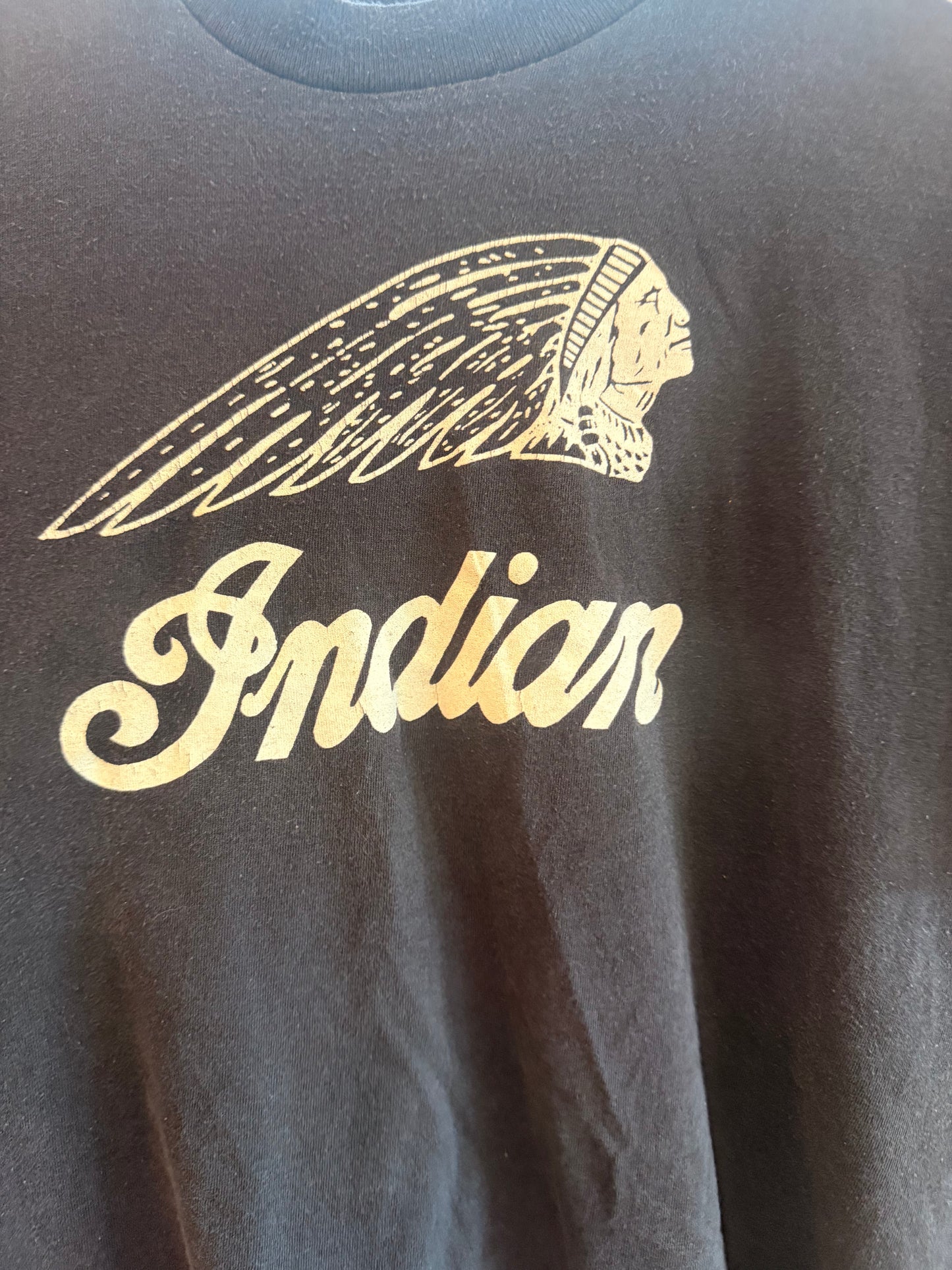 80s Indian Tee Size- XL LFDW