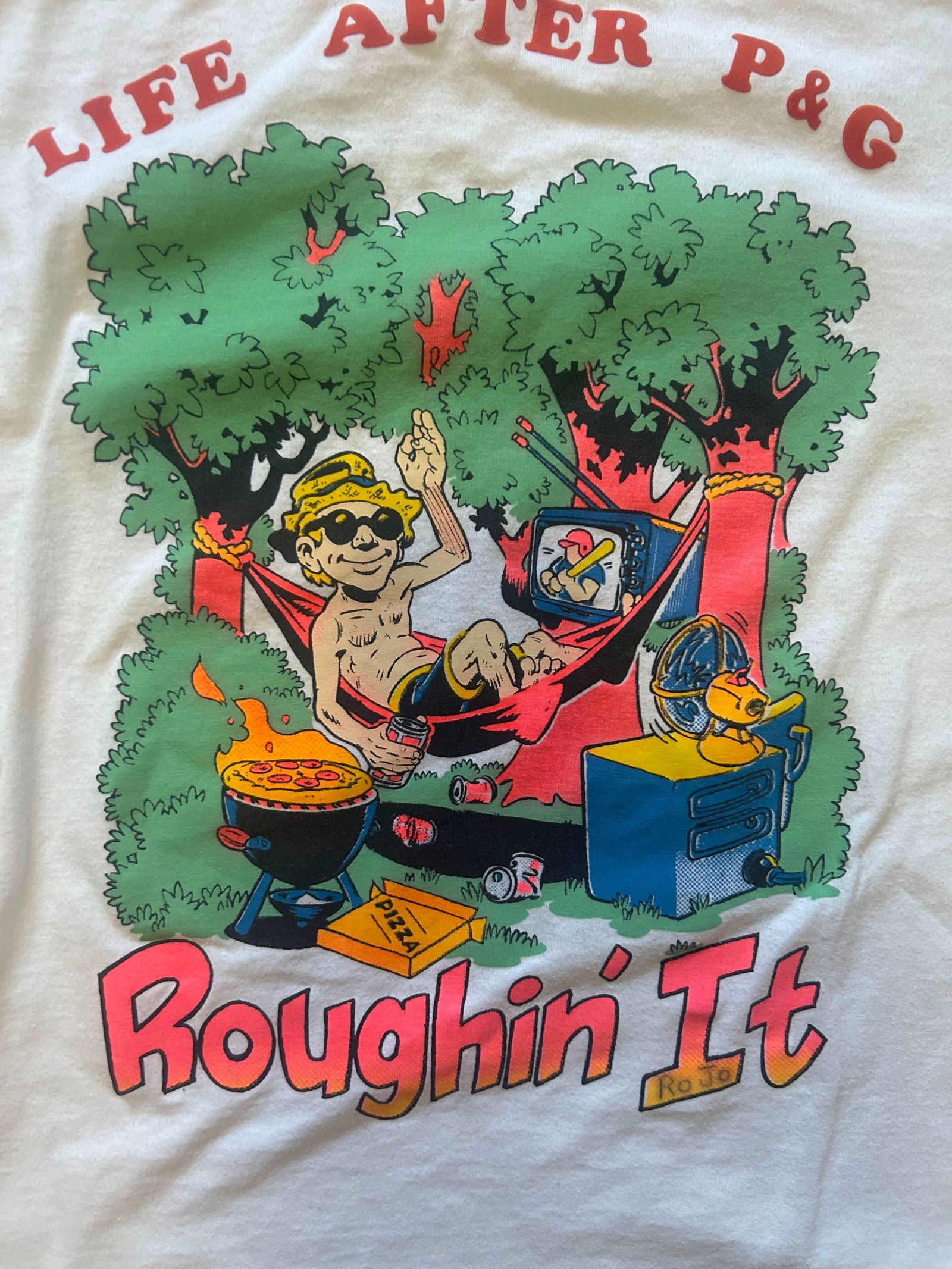 80s/90s Roughin’ It Tee Size - Large - LFDW