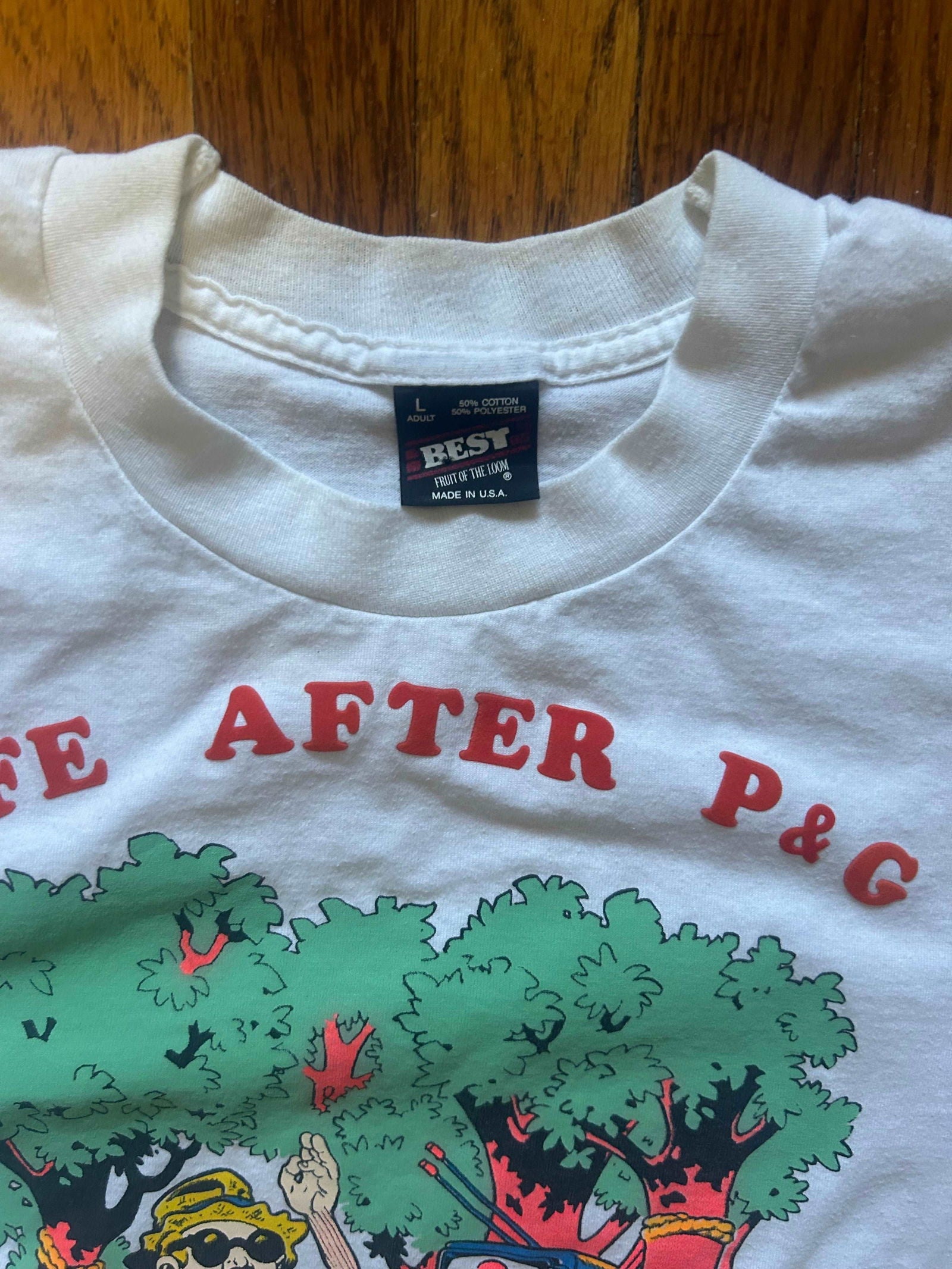 80s/90s Roughin’ It Tee Size - Large - LFDW
