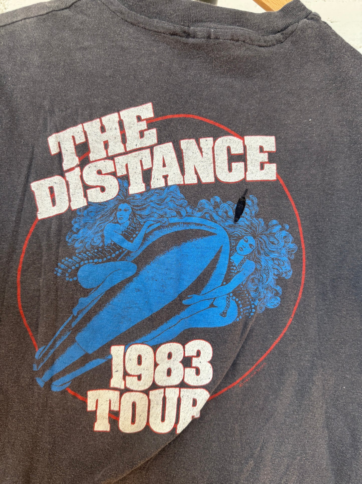 1983 Bob Seger The Distance Tour Tee Size - M