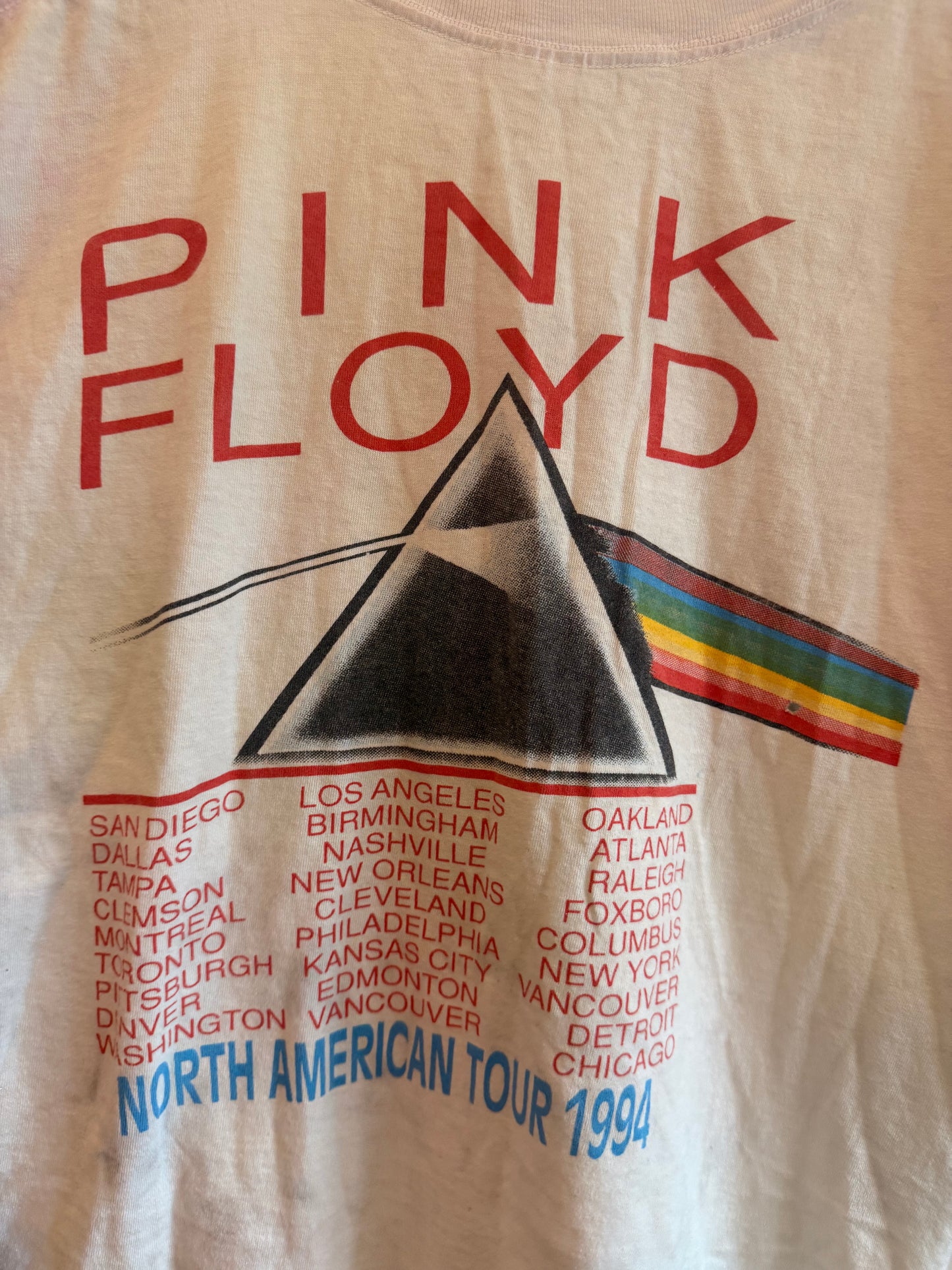 1994 Pink Floyd Tour Tee Size- XL LFDW