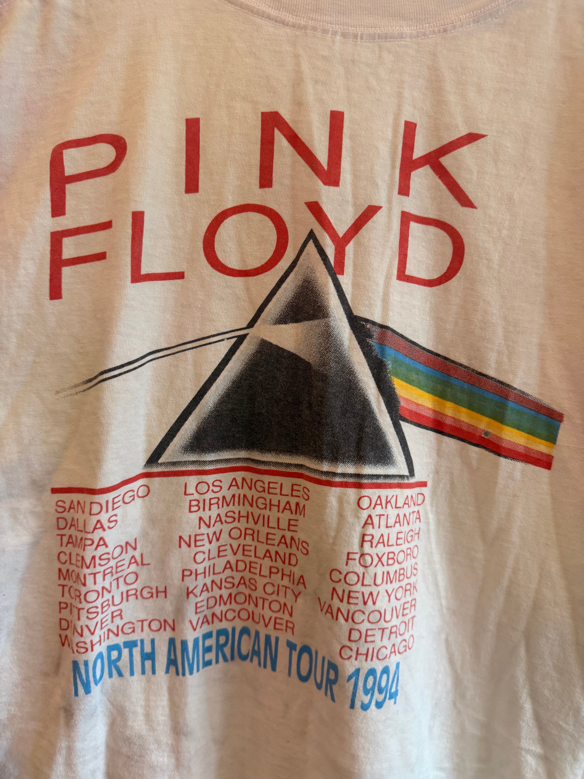 1994 Pink Floyd Tour Tee Size- XL LFDW