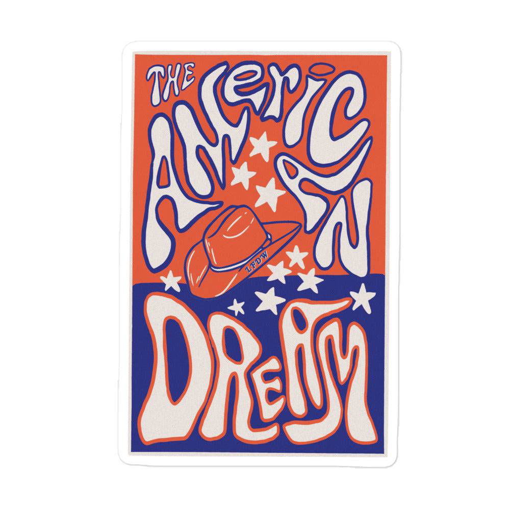 American Dream Stickers - LFDW