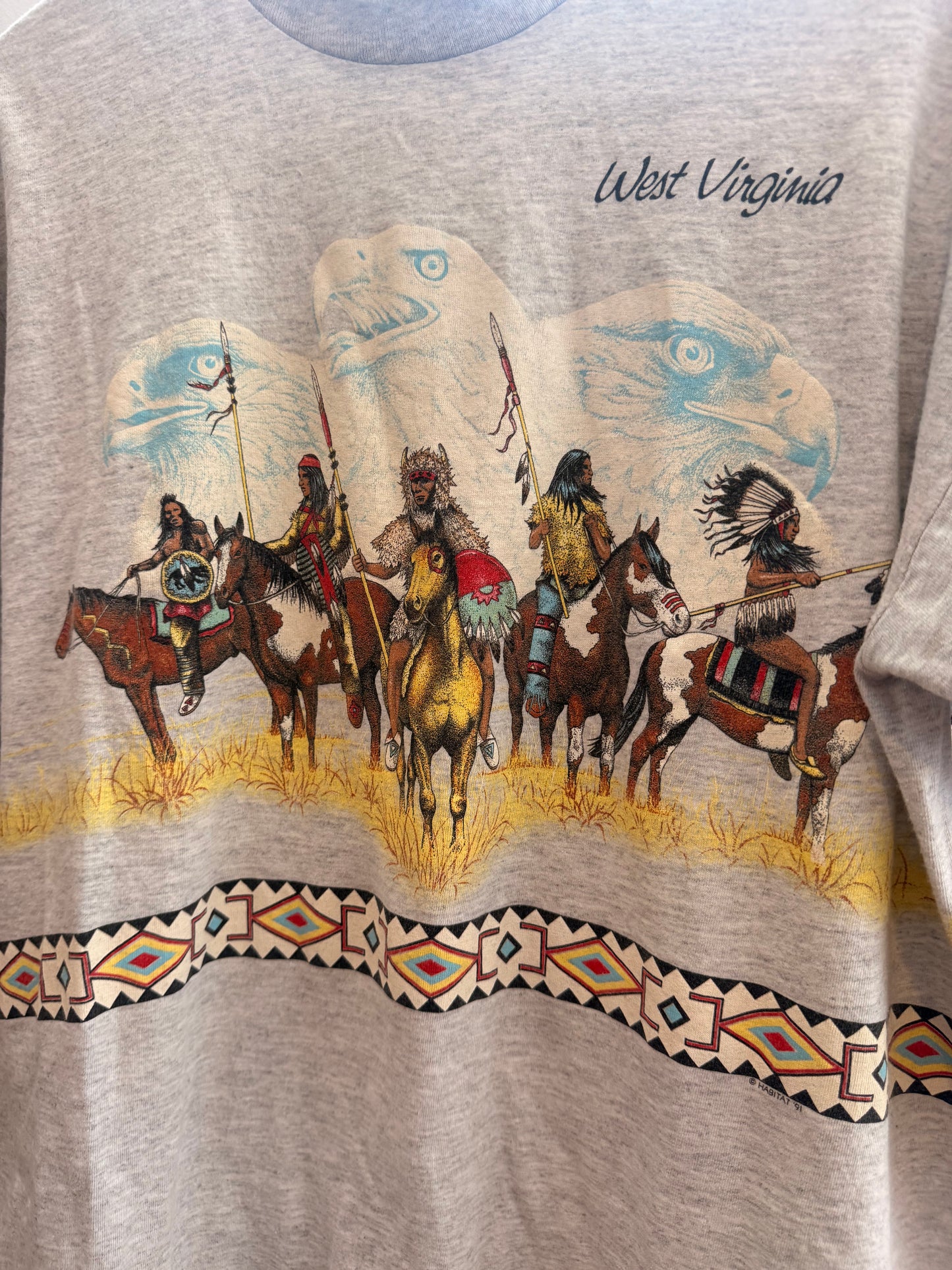 Early 90s West Virginia Tee Size- XL LFDW