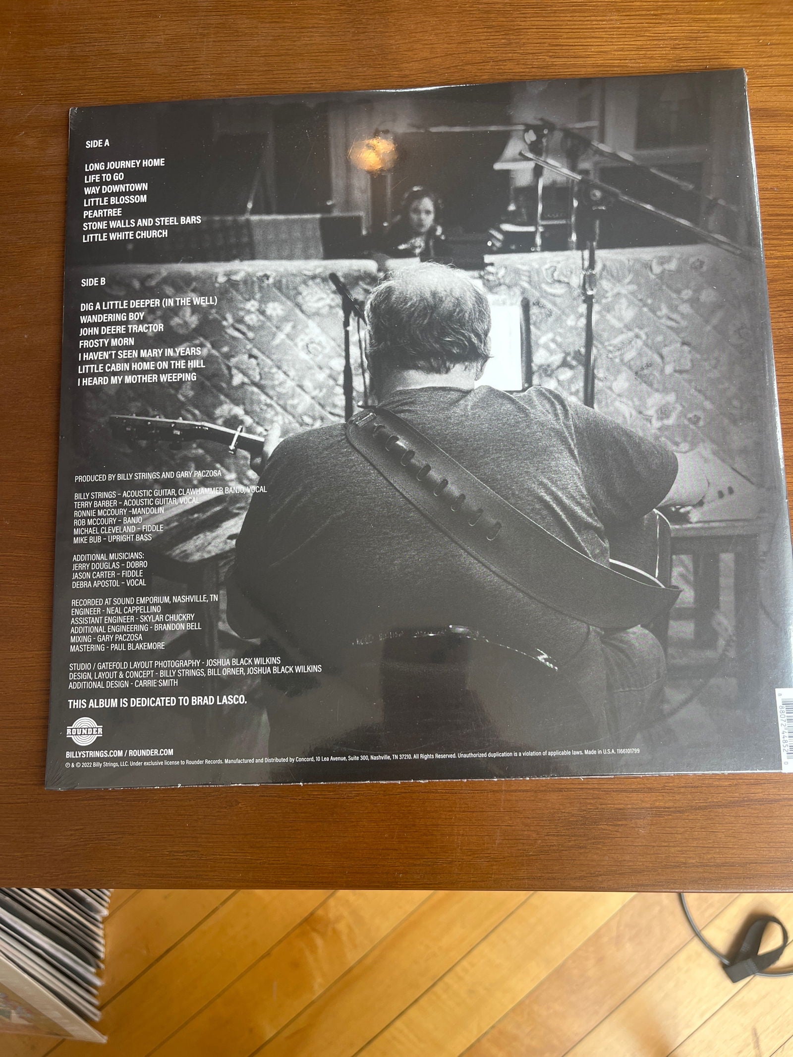 Billy Strings Me And Dad Record - LFDW