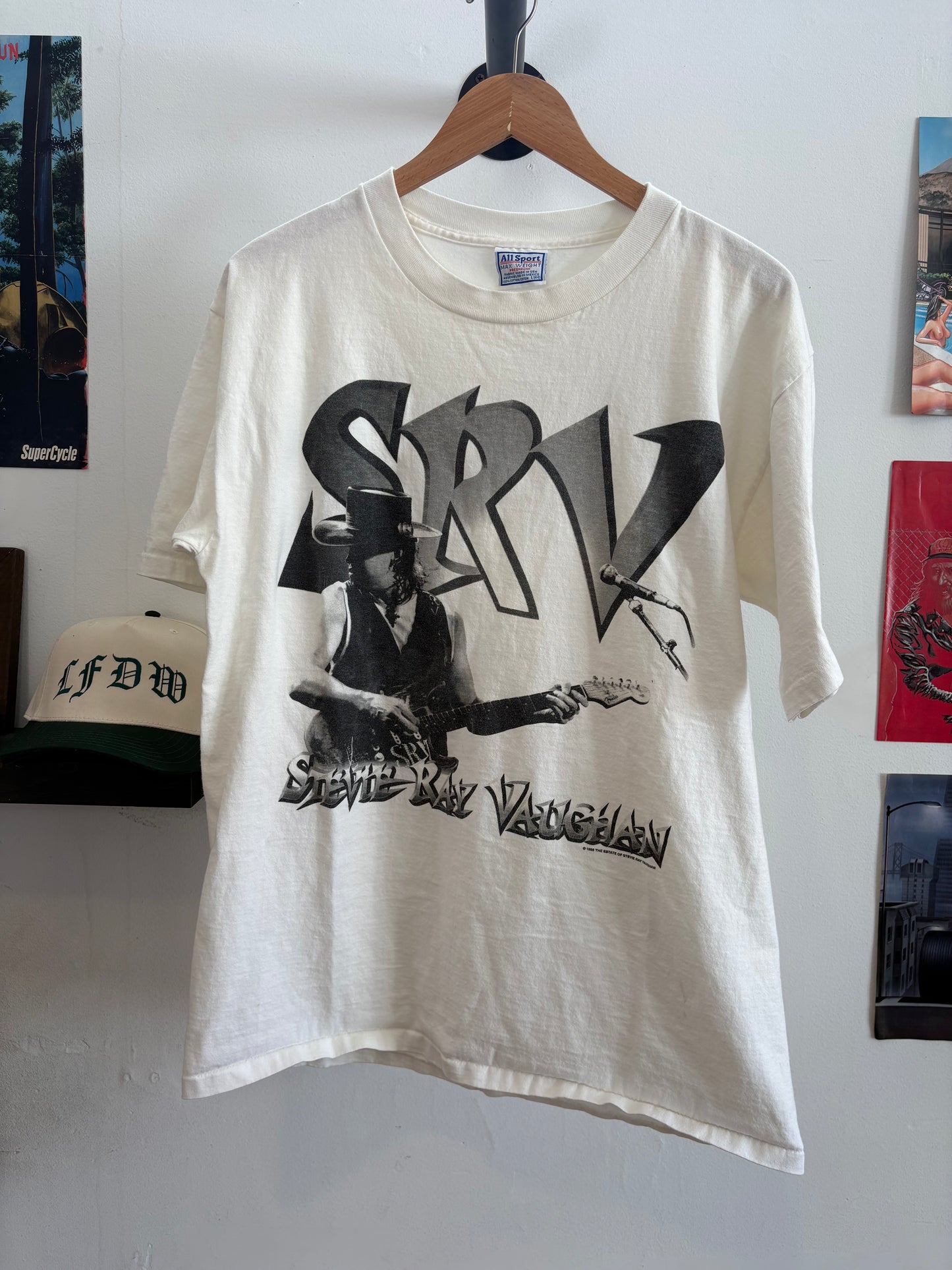 90’s Stevie Ray Vaughan - size L LFDW