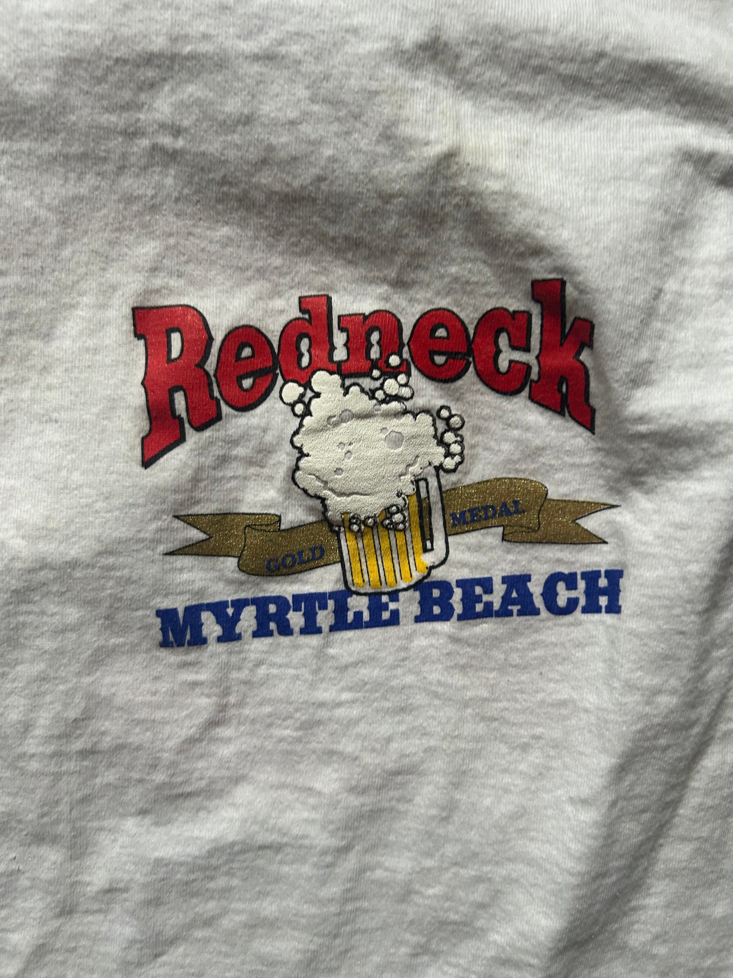 1996 Redneck Drinking Team Tee Size - L