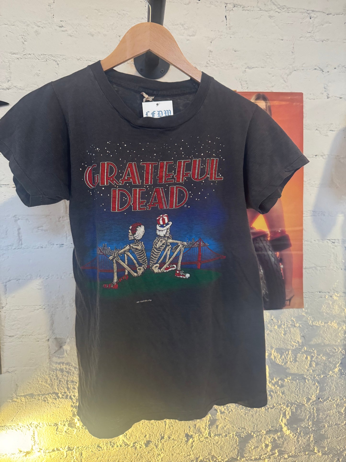 1981 Grateful Dead Frisco Skyline Tee Size - Small