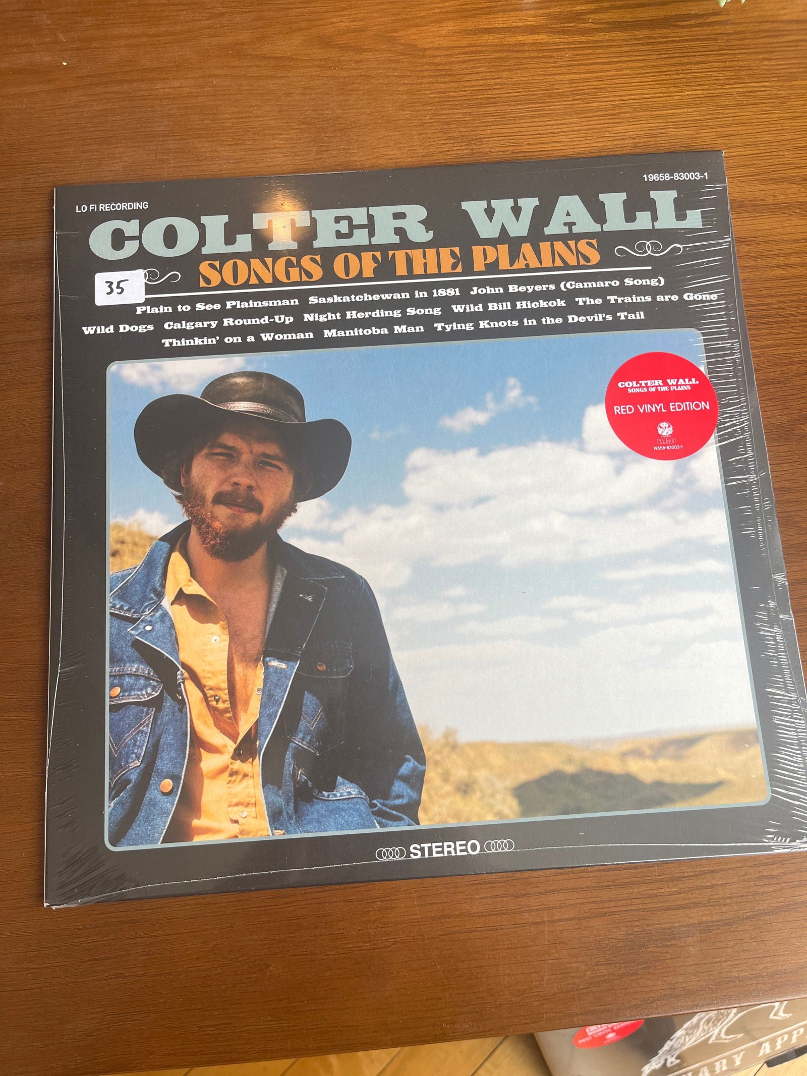 Colter Wall Songs Of The Plains Record - LFDW