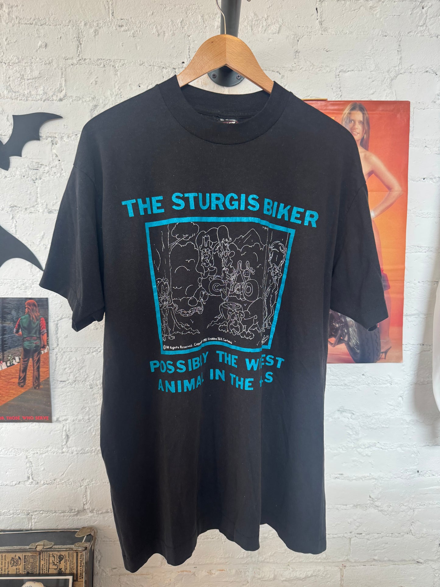 1993 The Sturgis Biker Tee Size - XL