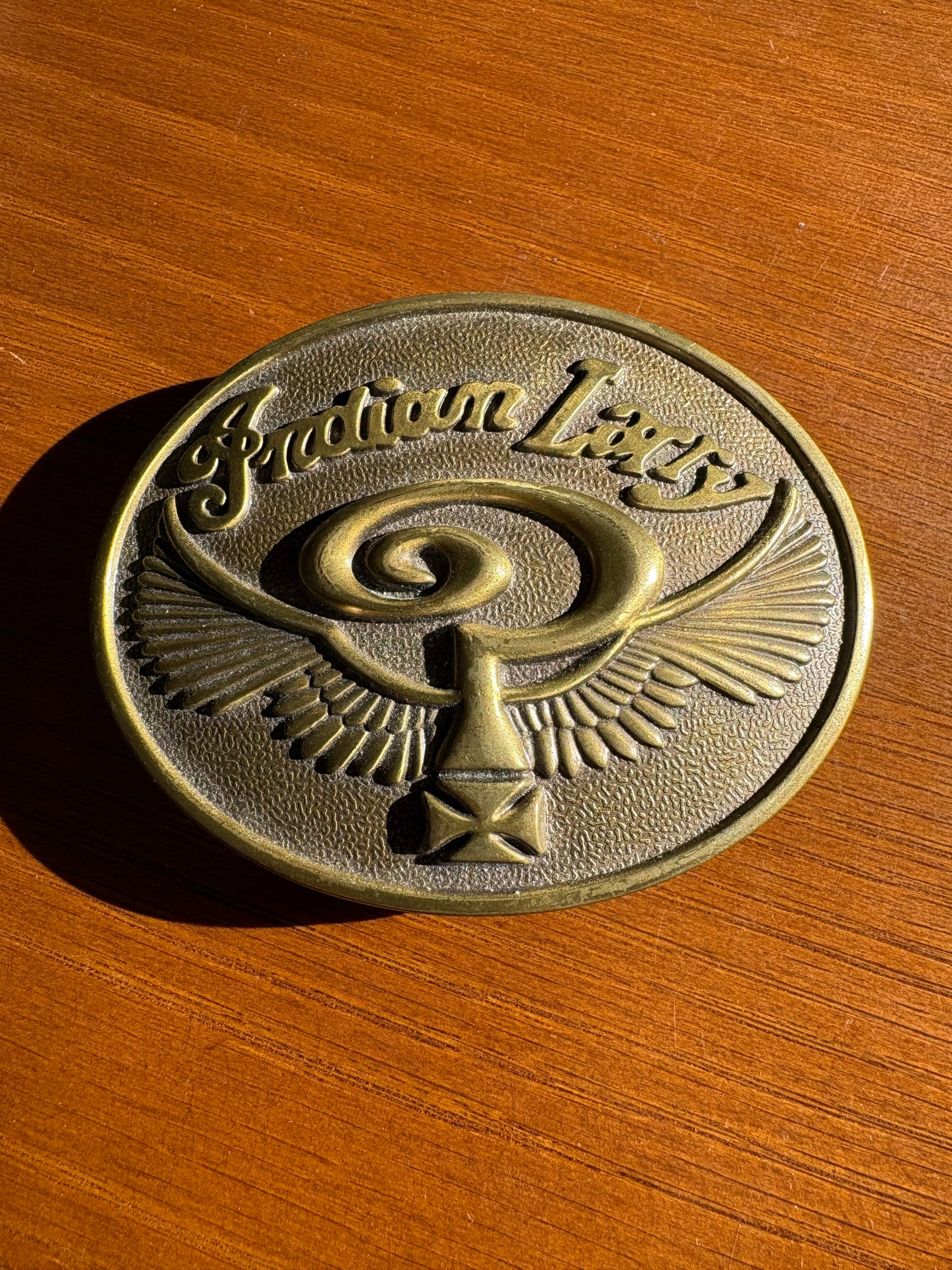 Indian Larry Belt Buckle LFDW