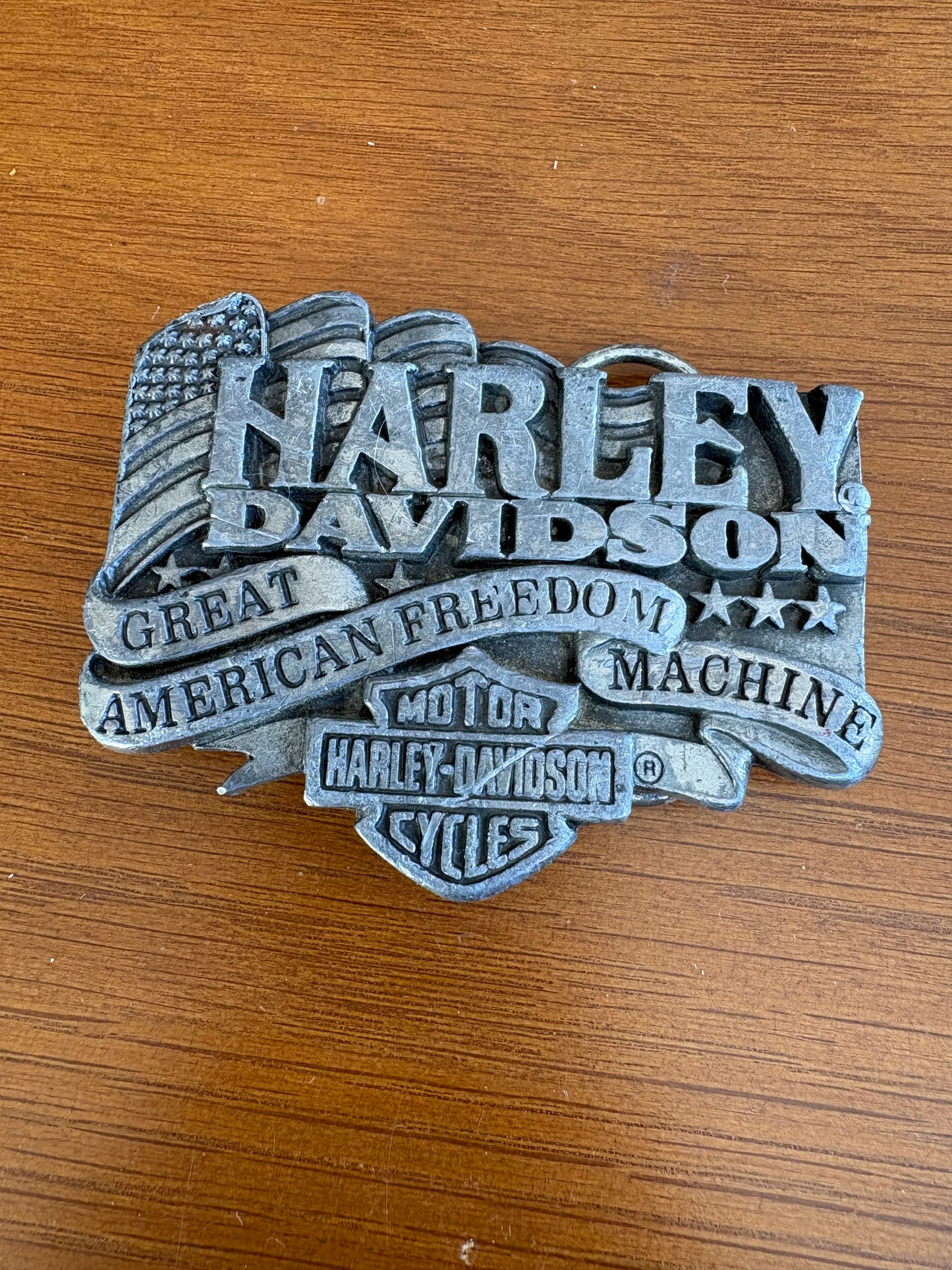 92 Harley Davidson Belt Buckle LFDW