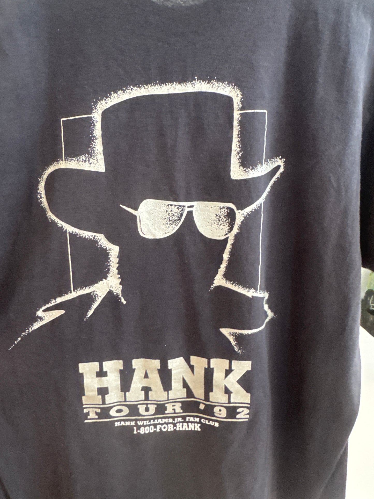 1992 Hank JR Hotel Whiskey Tee Size - L LFDW