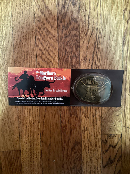 DEADSTOCK 1980s Marlboro Belt Buckles - LFDW