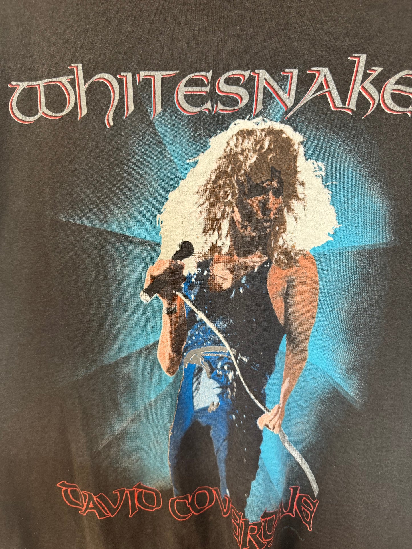 1987 Whitesnake Tour Tee Size - L